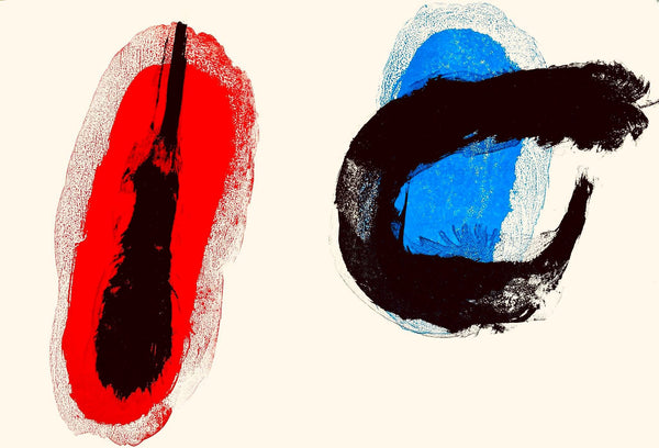 Joan Miró, Yellow and Green (Mourlot 298, 300), Derrière le miroir, Limited Edition Lithograph