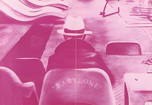 Jacques Monory, Composition, Derrière le miroir, Limited Edition Lithograph