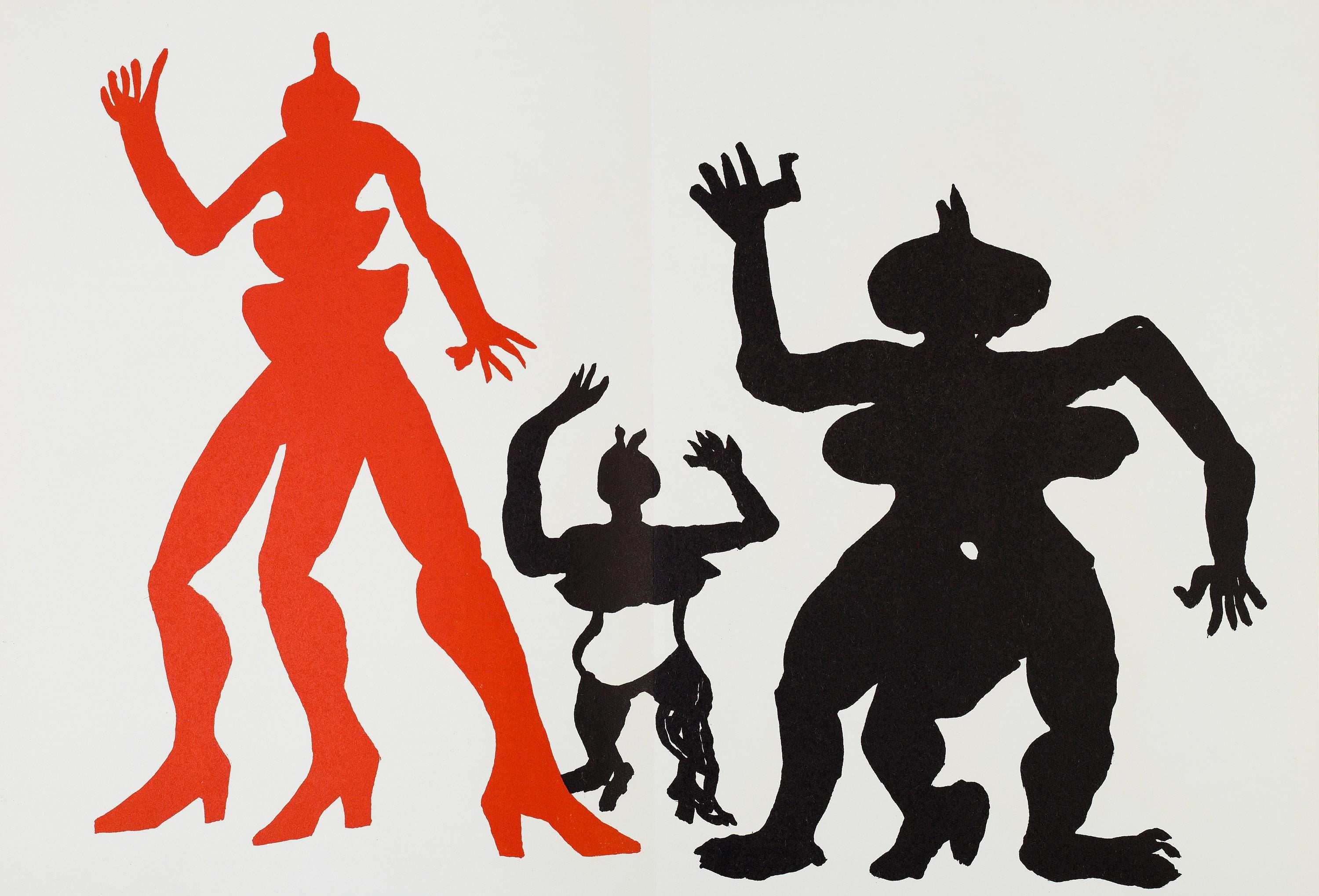 Alexander Calder, Composition, Derrière le miroir, Limited Edition Lithograph