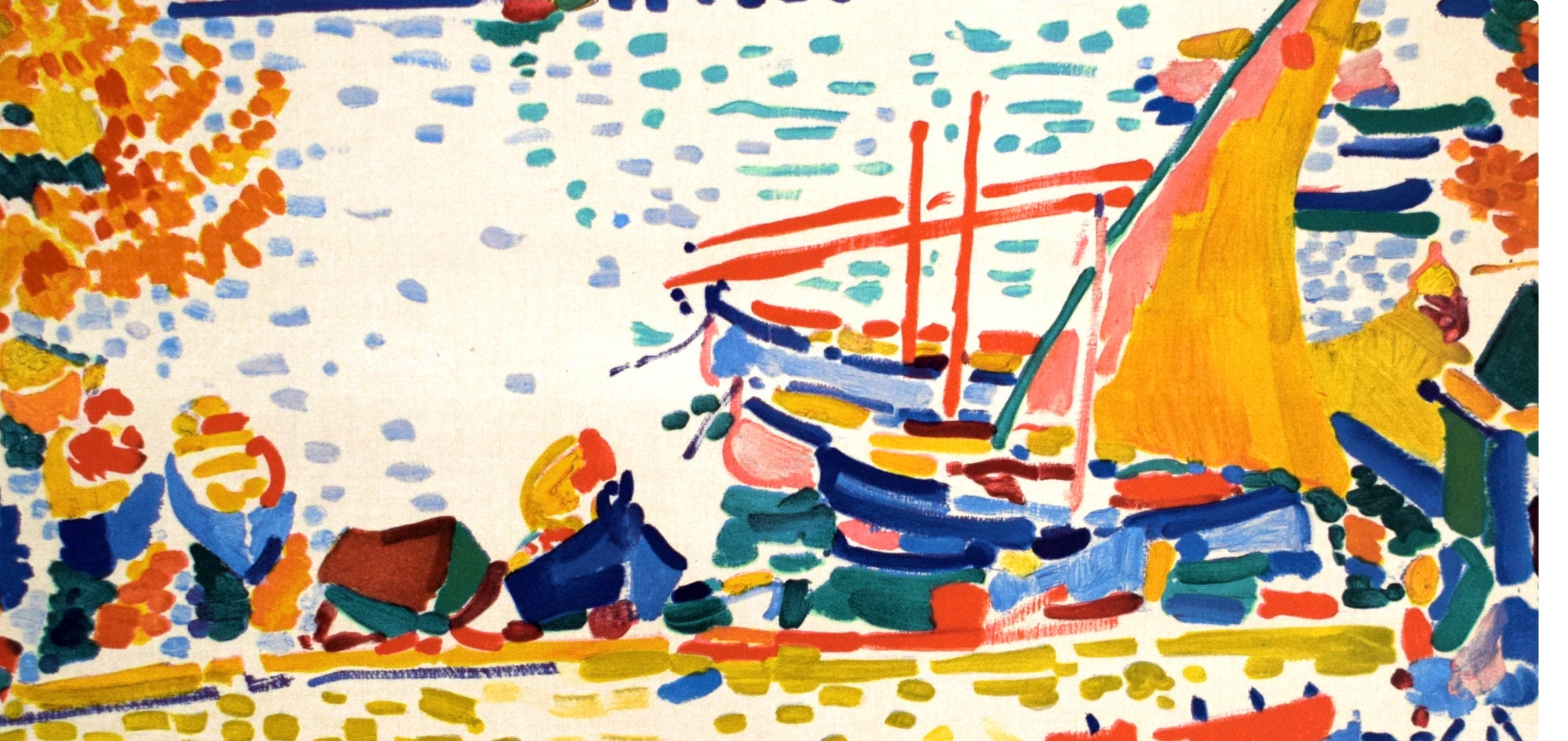 André Derain, Port de Collioure, Fauves, Collection Pierre Lévy, Limited Edition Lithograph