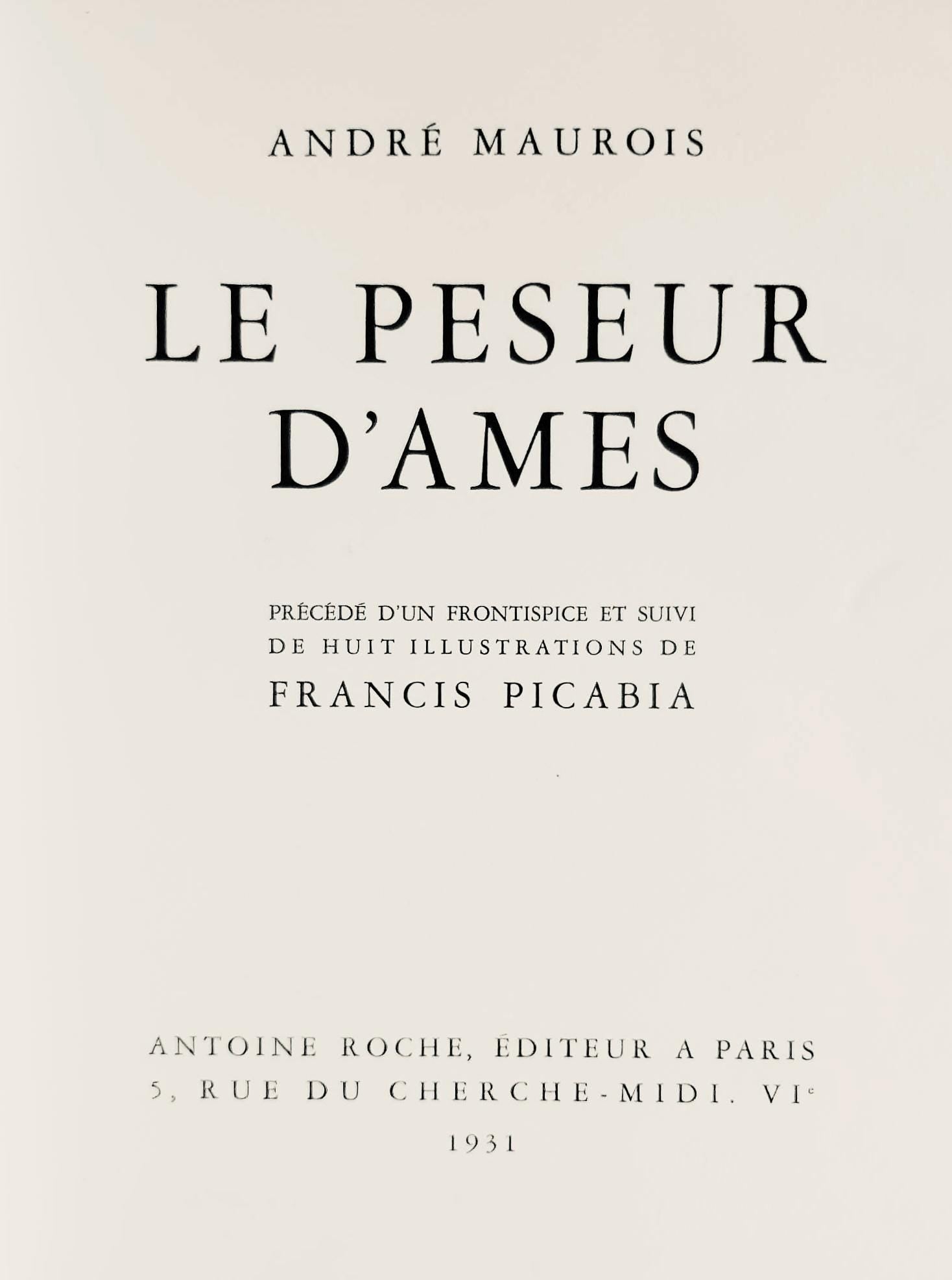 Francis Picabia, Composition, Le Peseur d'âmes (The Weigher of Souls), Limited Edition Lithograph