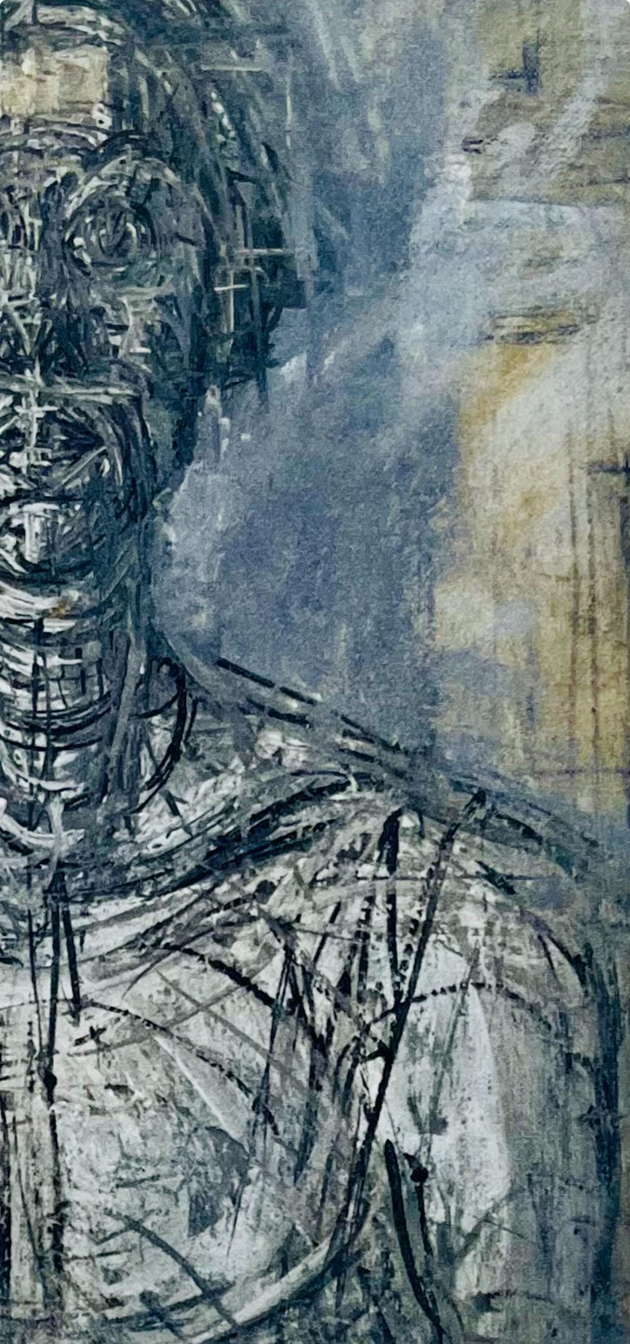 Alberto Giacometti, Composition, Derrière le miroir, Limited Edition Lithograph