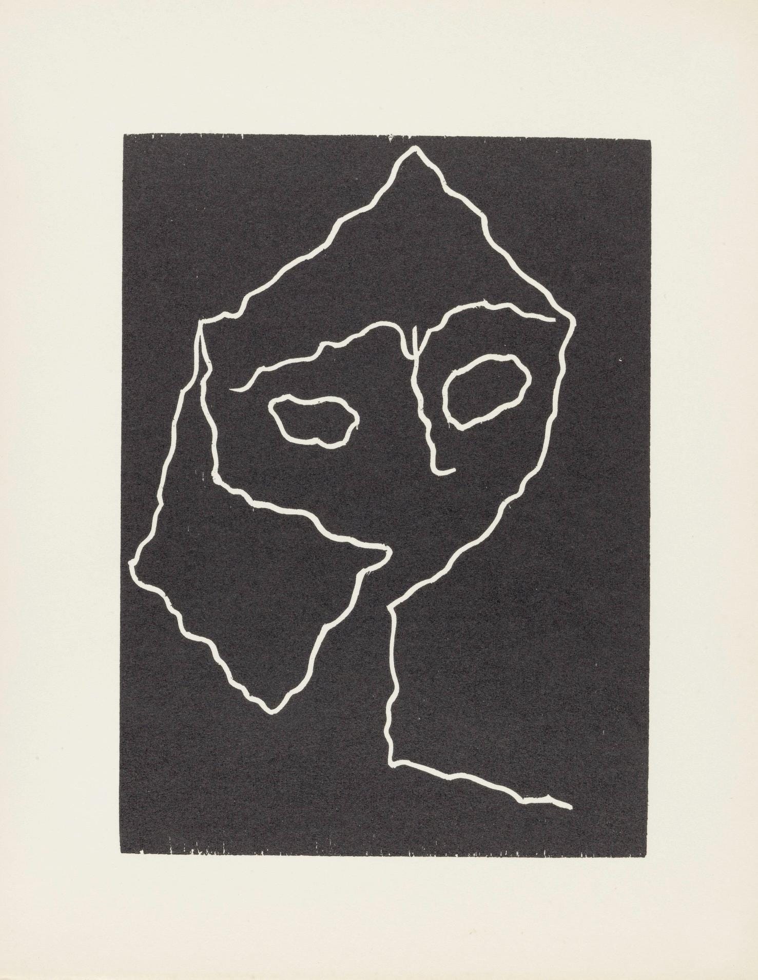 Hans Jean Arp, Composition (Arntz 148-175; Hagenbach A 25; Bolliger 54), Dreams and Projects, Limited Edition Woodcut