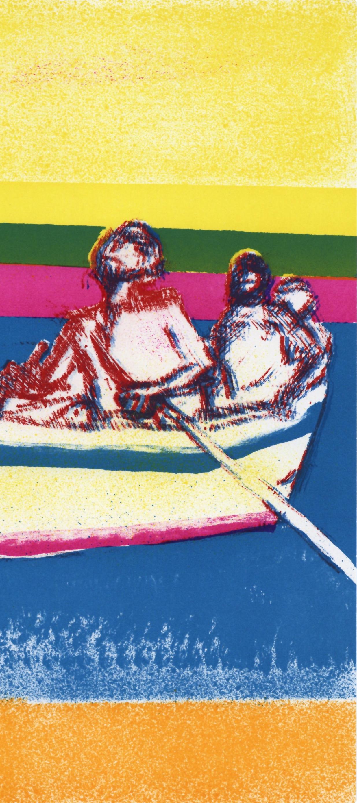 Paul Guiramand, Composition, L'Odyssée, Limited Edition Lithograph