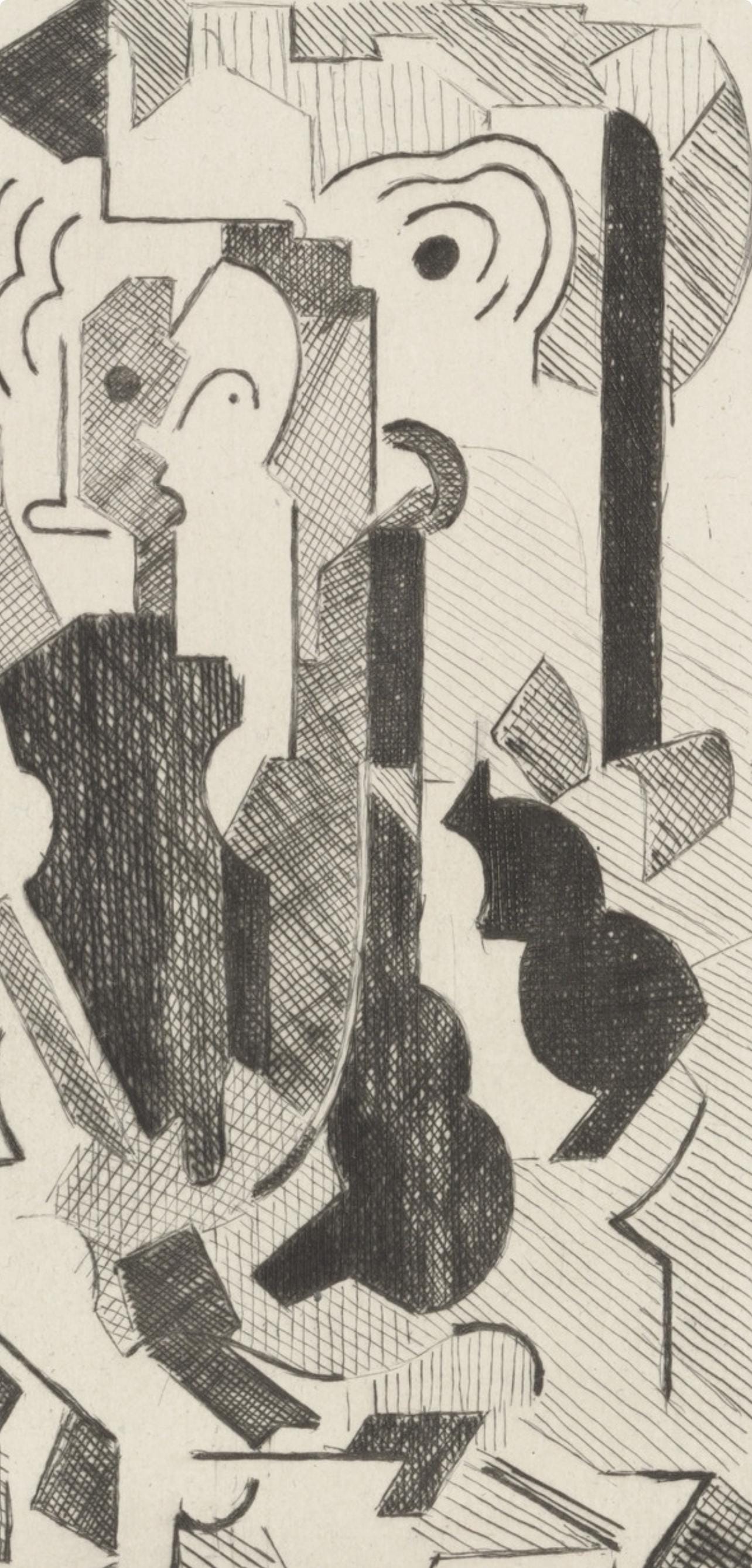 Albert Gleizes, Composition, Du cubisme, Limited Edition Etching
