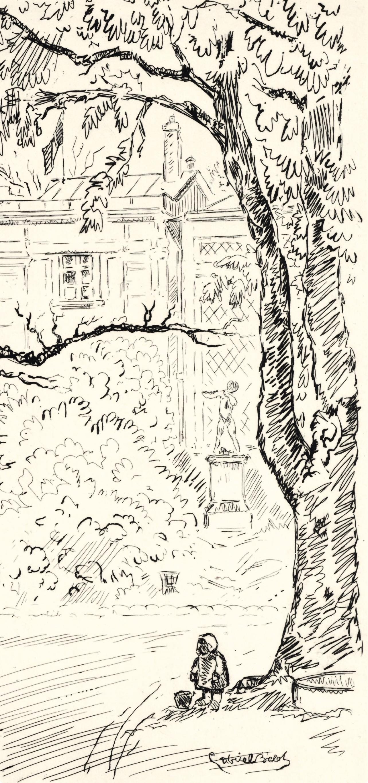 Gabriel Belot, Les Musées, A La gloire à Paris, Limited Edition Etching