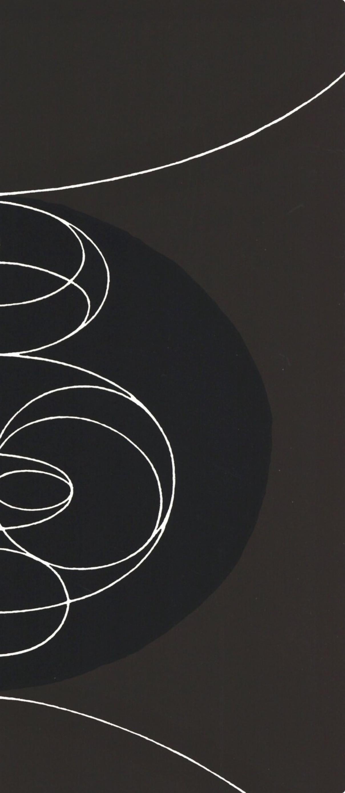 Pablo Palazuelo, Composition, Hommage à Aimé et Marguerite Maeght, Derrière le miroir, Limited Edition Lithograph