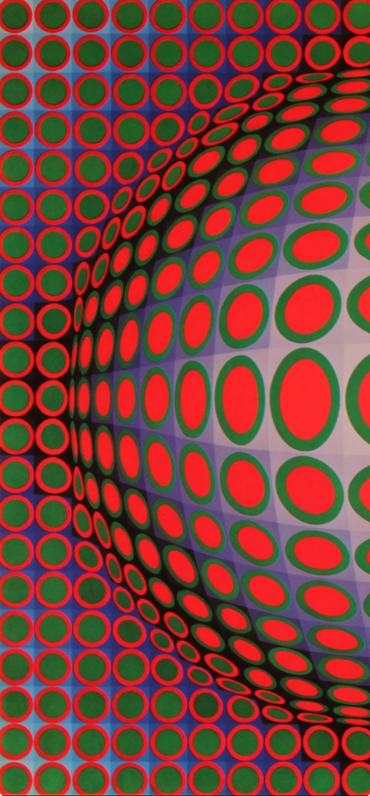 Victor Vasarely, Composition, Vega, Limited Edition Héliogravure