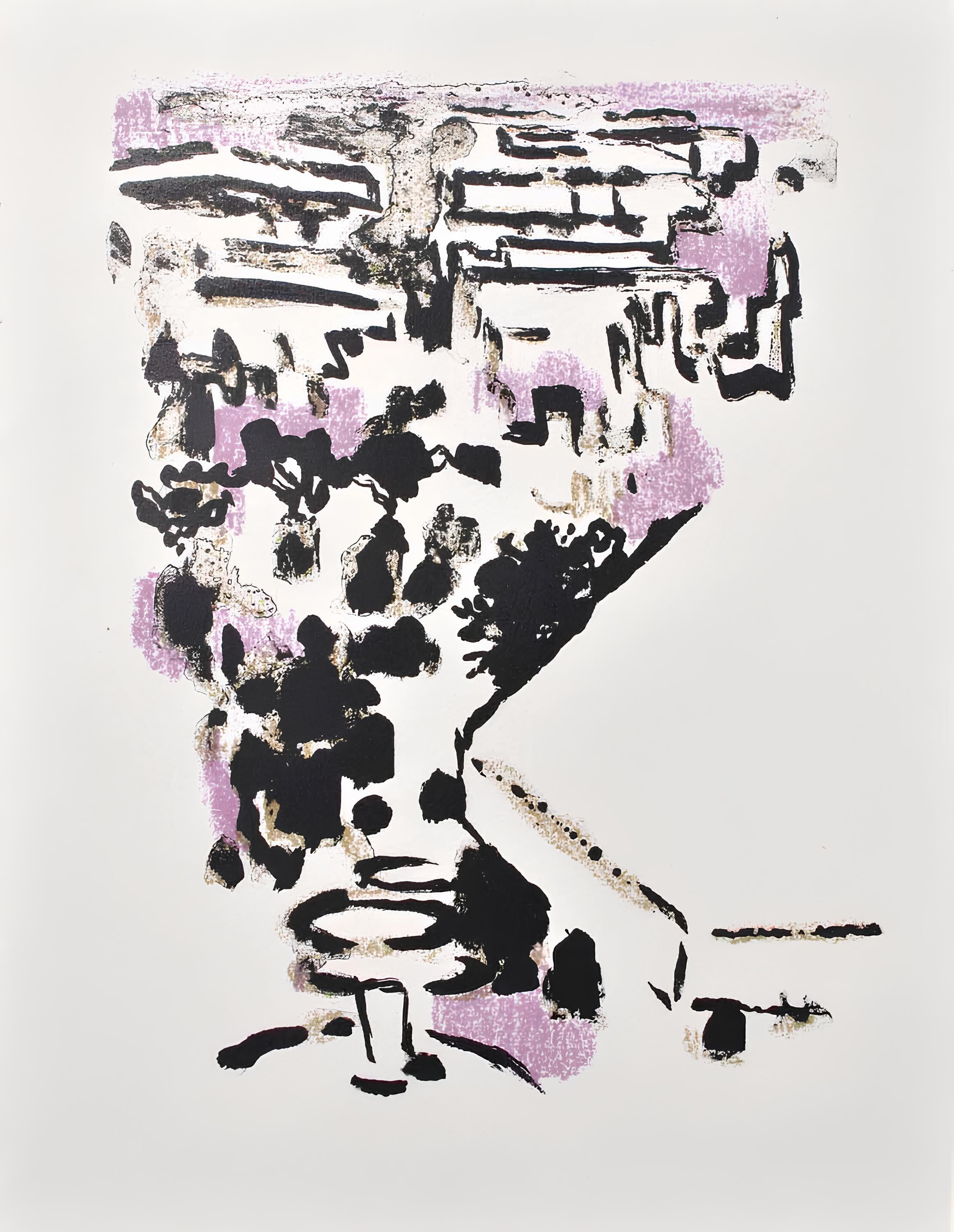 Alexandre Garbell, Composition, Œuvres complètes d'Albert Camus, Limited Edition Lithograph