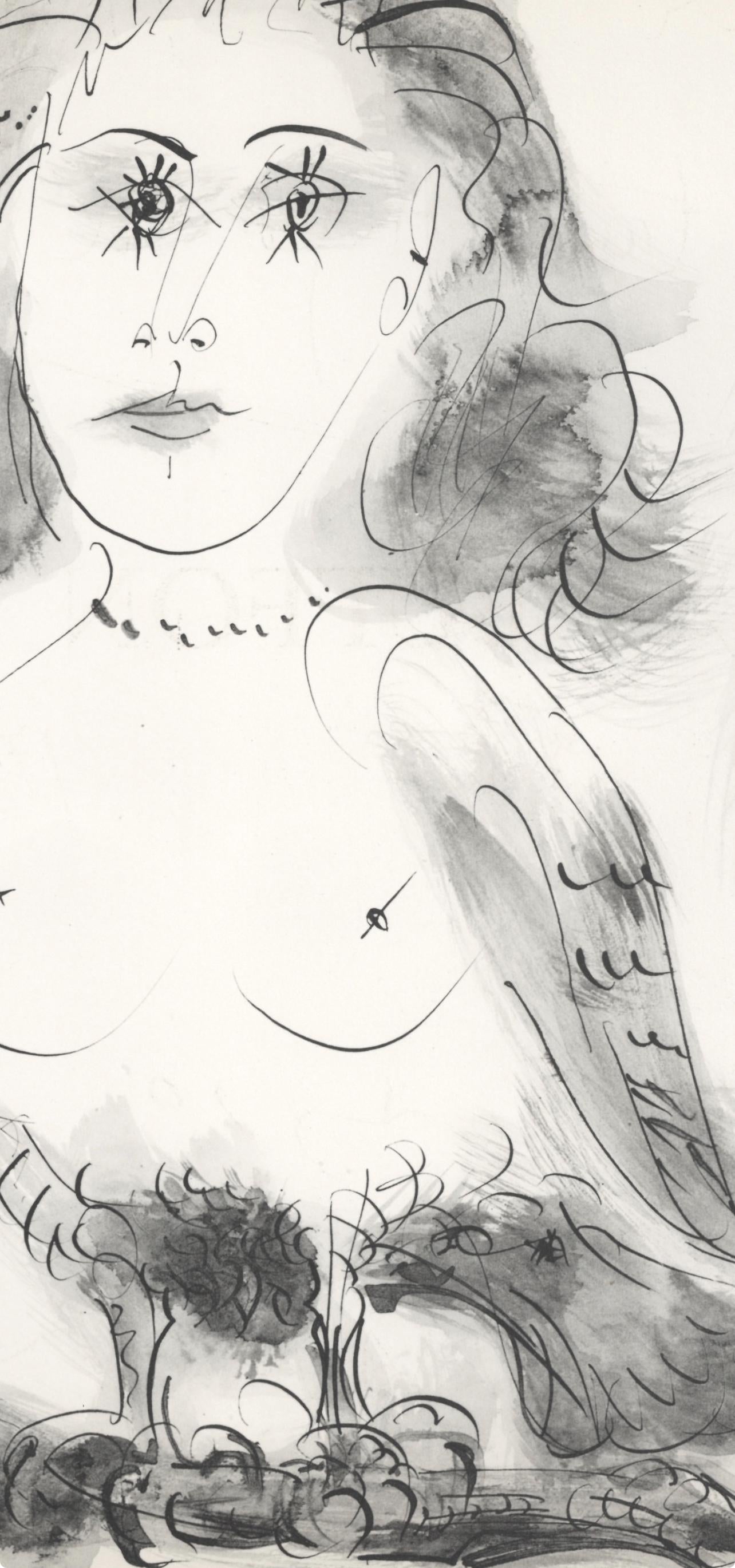 Pablo Picasso, Dora Maar (Cramer No. 84), 40 dessins de Picasso en marge du Buffon, Limited Edition Lithograph