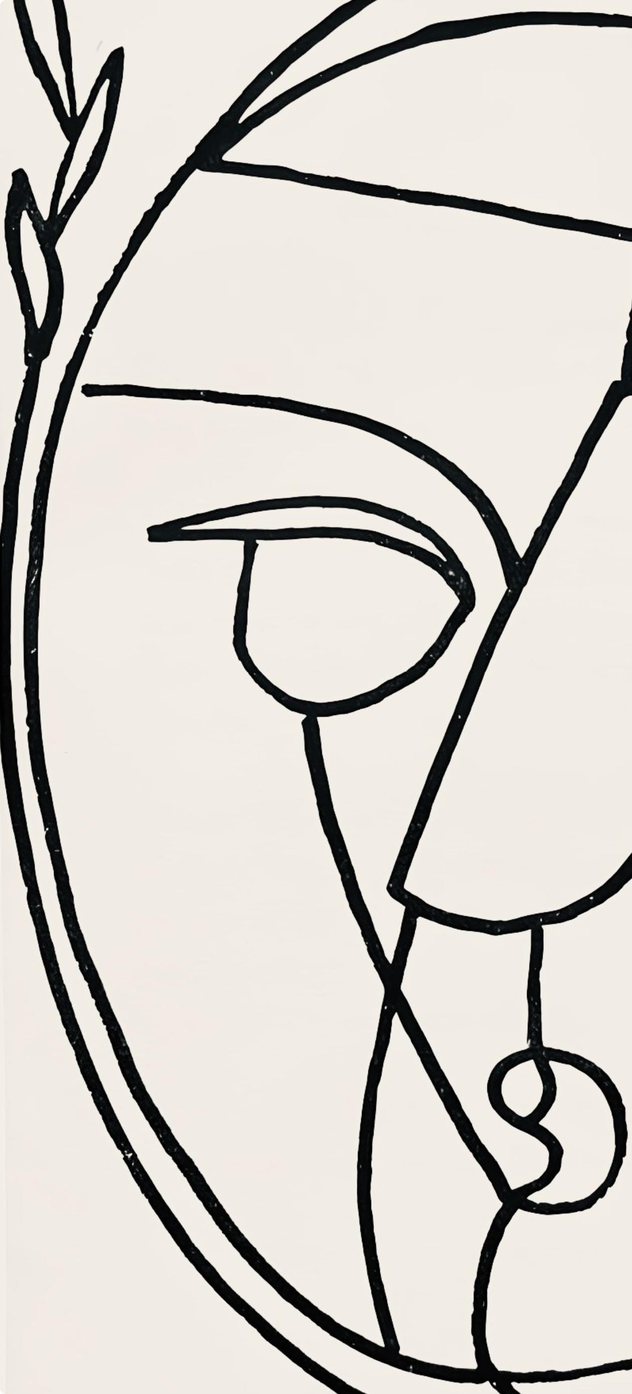 Françoise Gilot, Composition, Pouvoir tout dire, poèmes, illustrés par Françoise Gilot, Limited Edition Lithograph