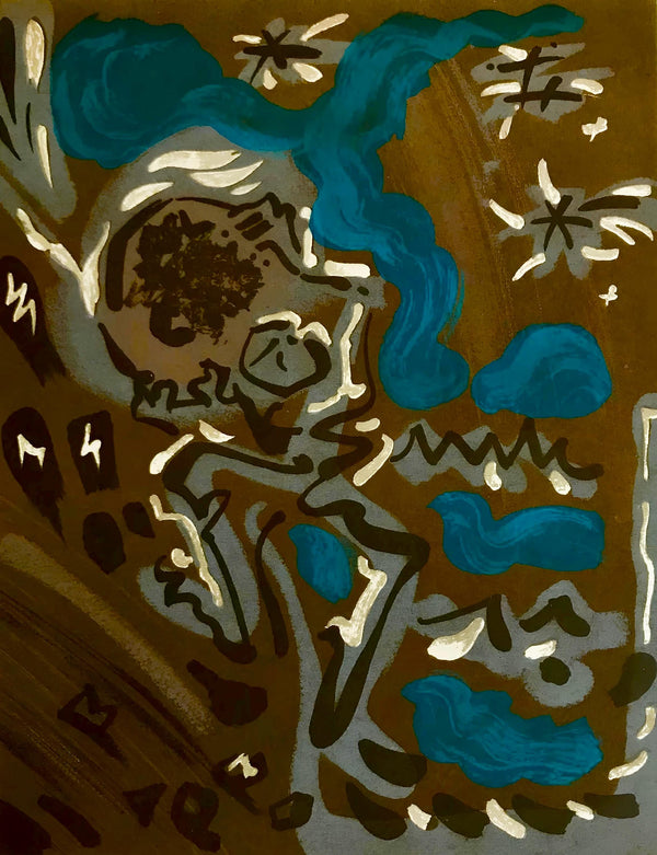 André Masson, Composition, Œuvres complètes d'Albert Camus, Limited Edition Lithograph