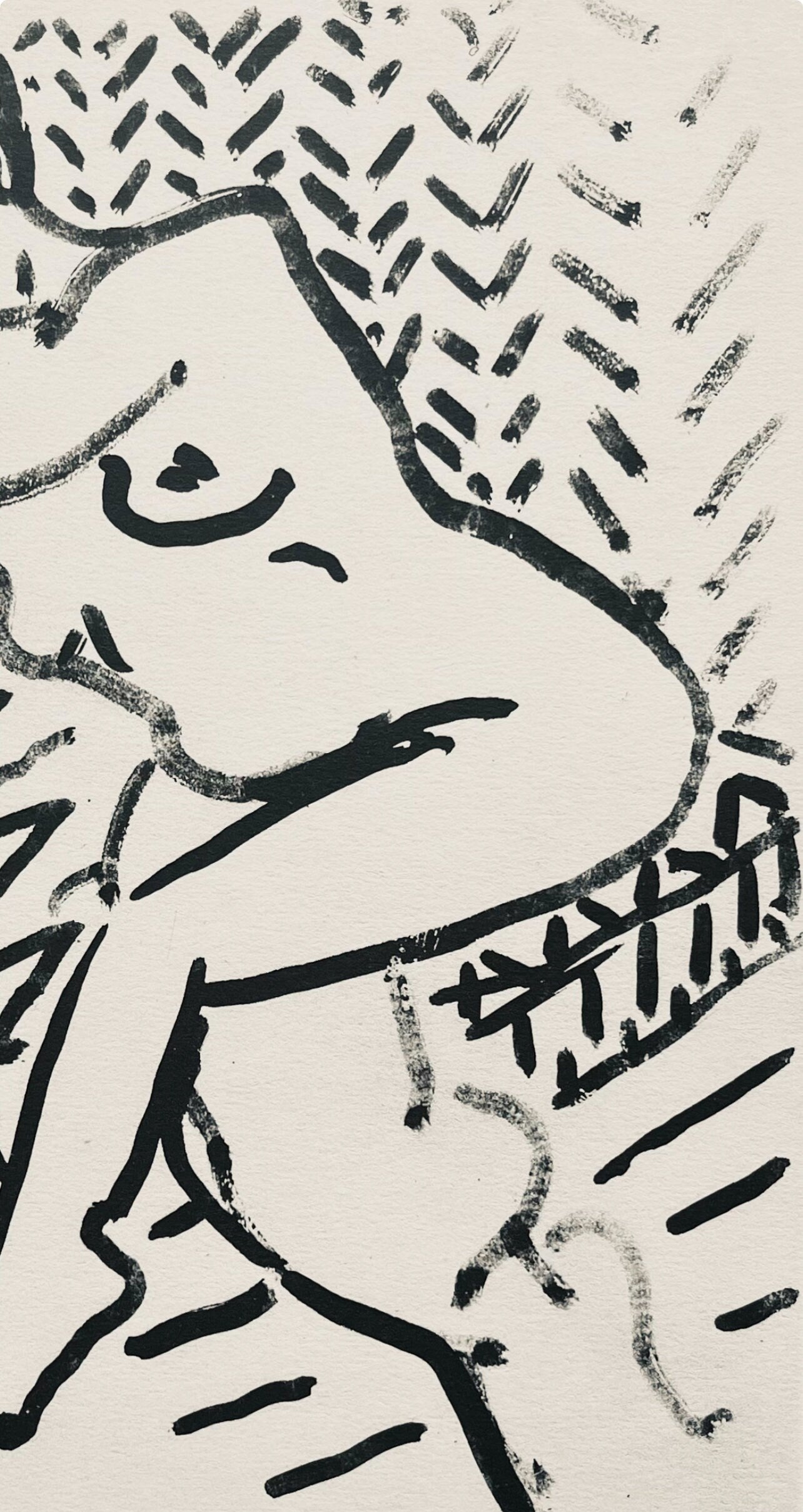 Henri Matisse, Composition (Dutel 3), Dessins de Henri-Matisse, Limited Edition Lithograph