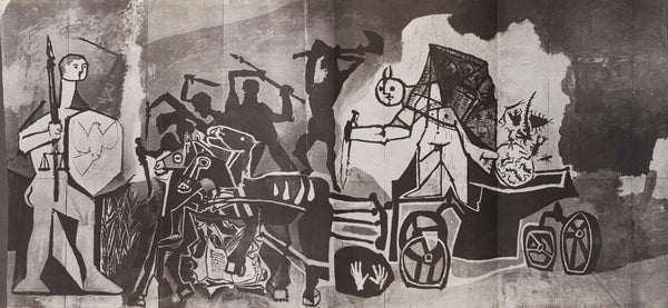 Pablo Picasso, Composition (Cramer 67; Bloch 748; Mourlot 245; Bloch, Books 66), La Guerre et la Paix, Limited Edition Lithograph