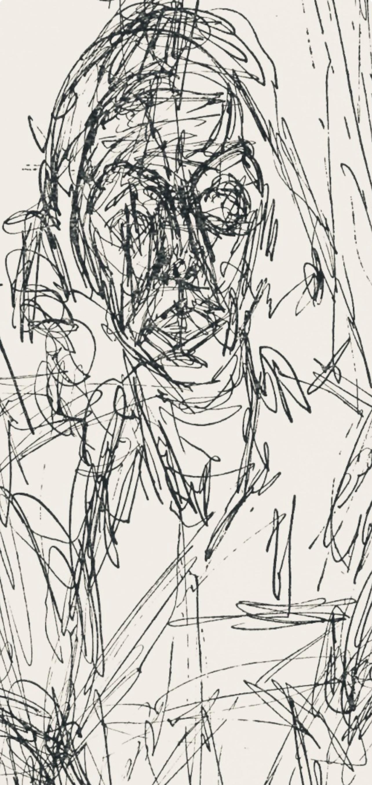 Alberto Giacometti, Composition, XXe siècle, Limited Edition Etching