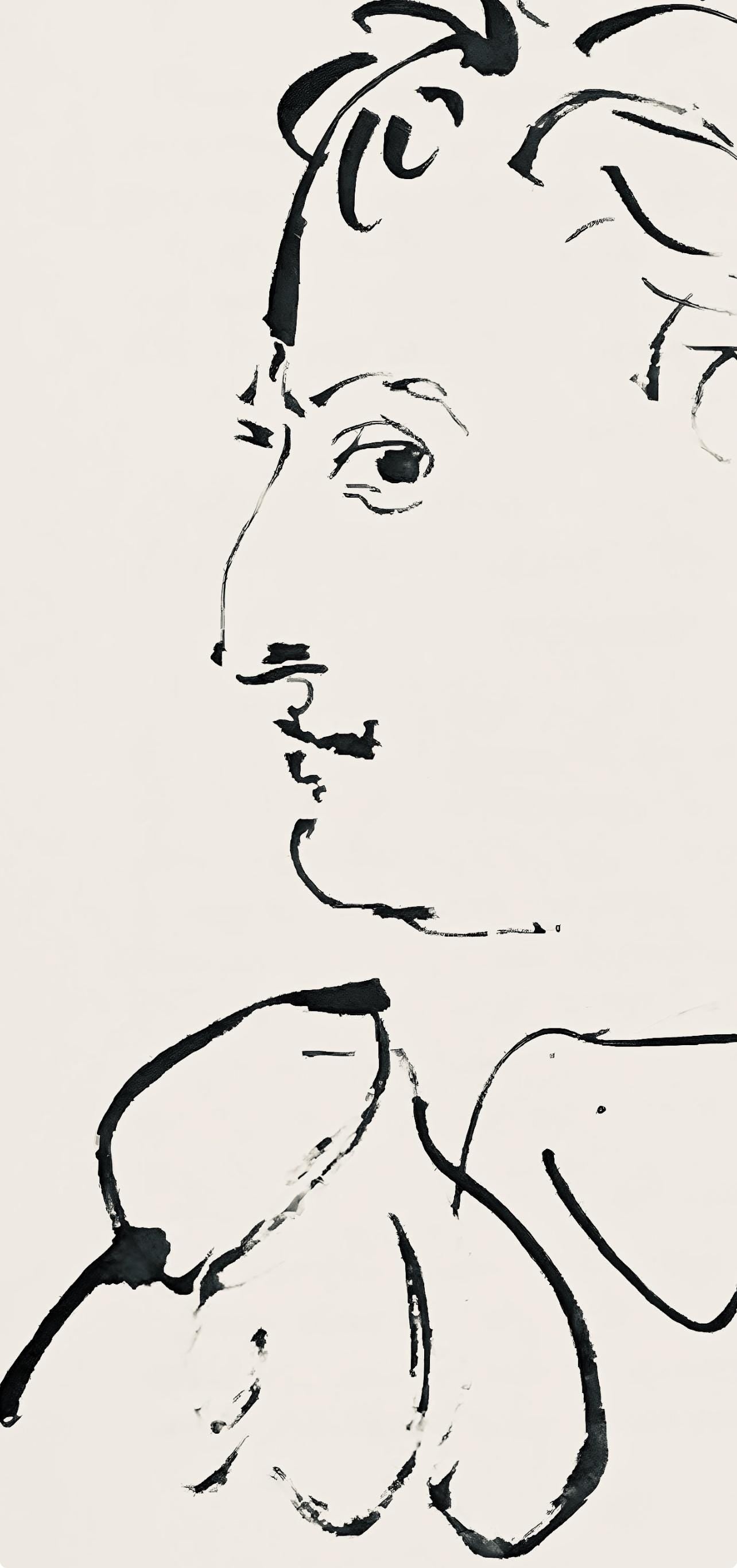 Pablo Picasso, Composition (Horodisch B19), Mystification, Limited Edition Lithograph