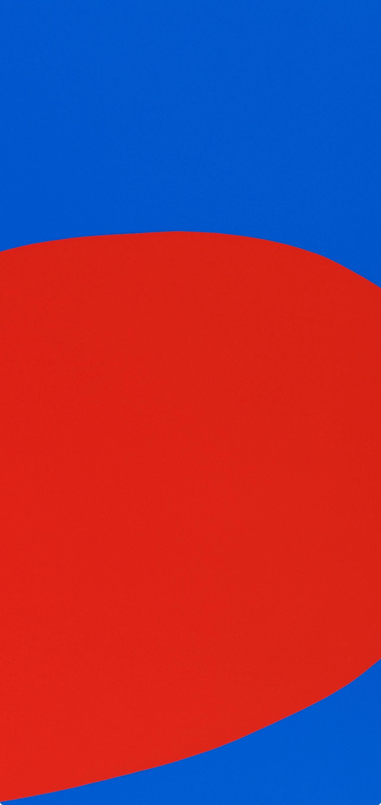 Ellsworth Kelly, Red Blue (Axsom 2), X + X, Ten Works by Ten Painters, Limited Edition Silkscreen