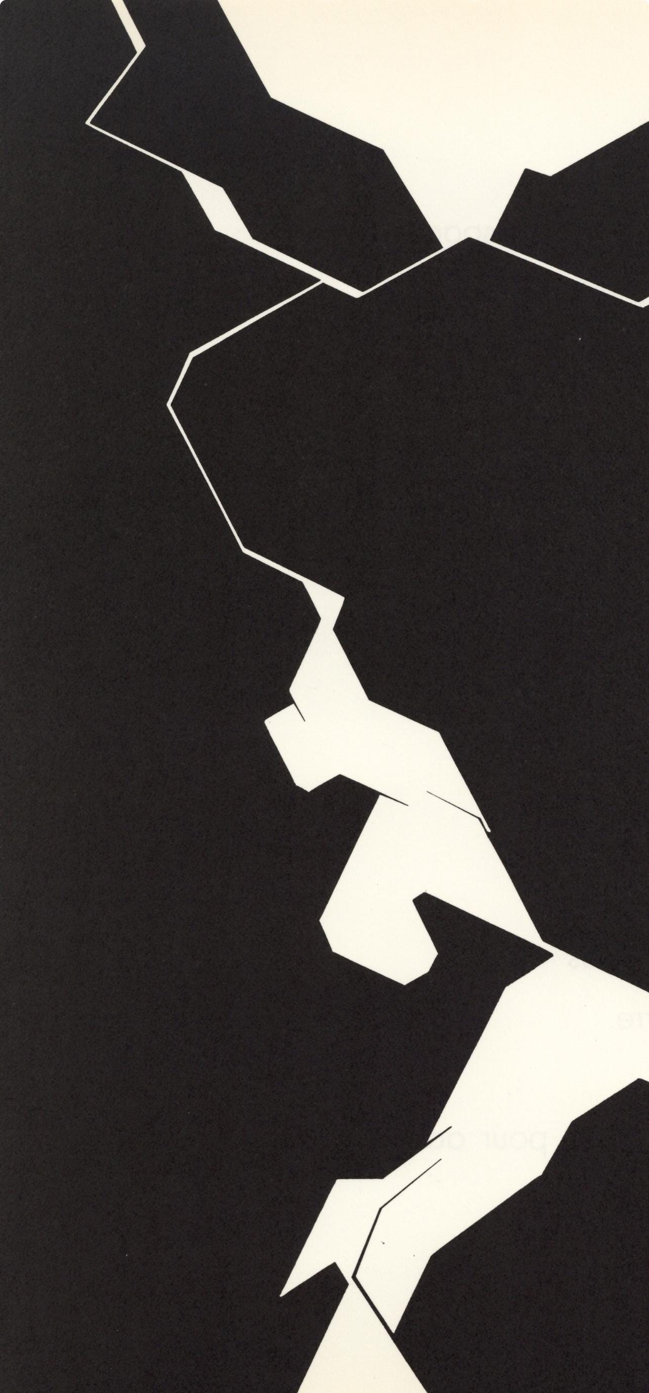 Pablo Palazuelo, Composition, Derrière le miroir, Limited Edition Lithograph