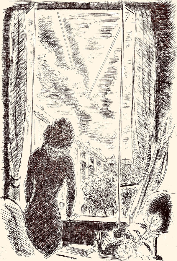 André Dignimont, Composition, Jours de gloire, Histoire de la libération de Paris, Limited Edition Etching