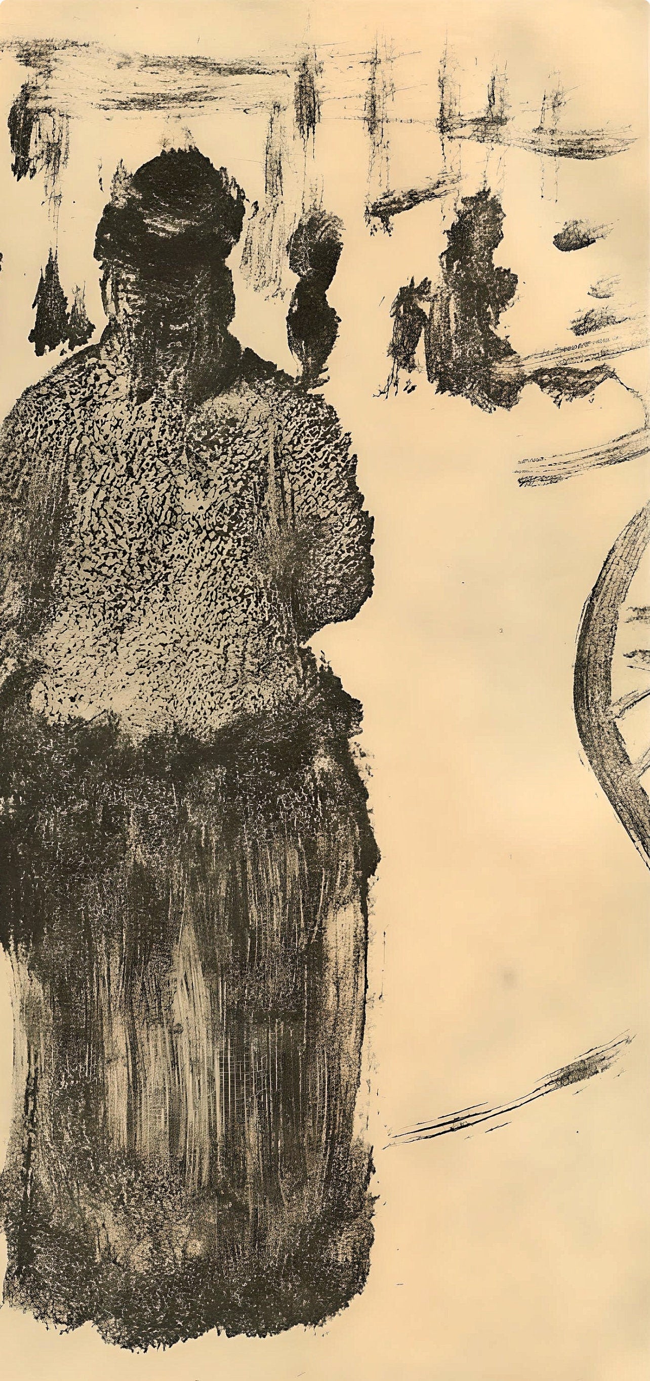 Edgar Degas, Famille Cardinal, E. Degas Monotypes, Limited Edition Monotype