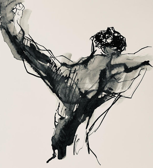 Abraham Rattner, Study for Job, Limited Edition Lithograph