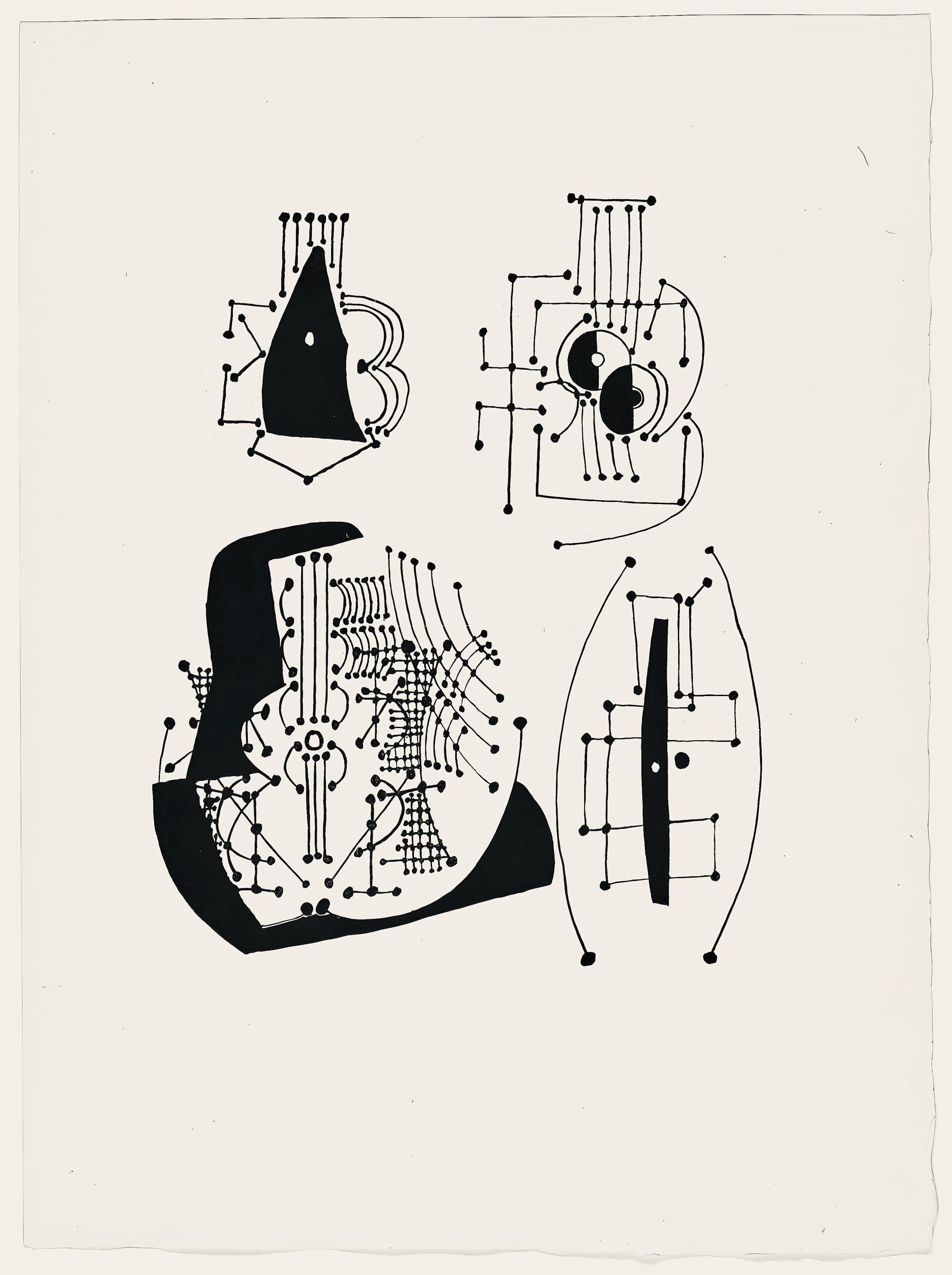 Pablo Picasso, Composition (Monod 10485), Hélène chez Archive de Illustrations de Pablo Picasso, Limited Edition Woodcut
