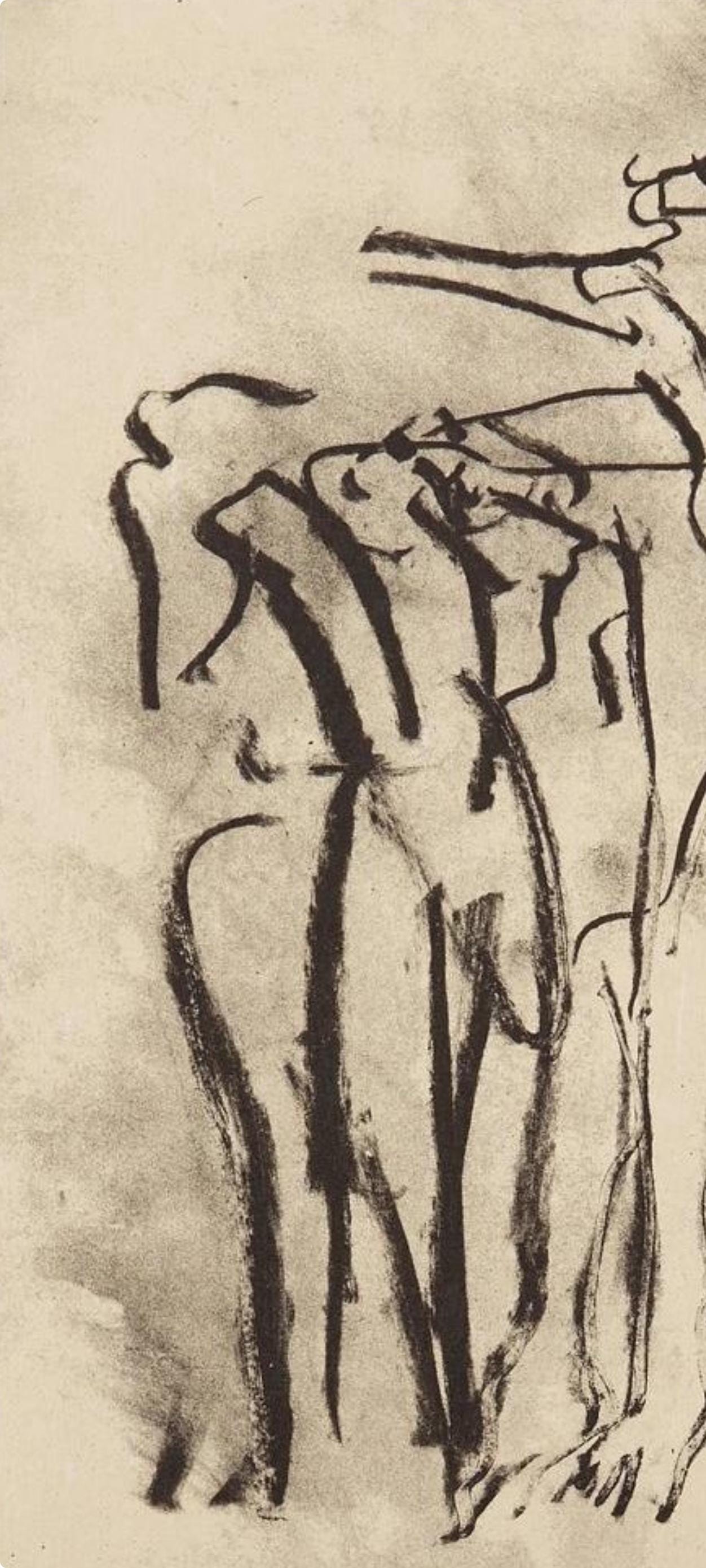 Willem de Kooning, Composition, Poems, Limited Edition Lithograph