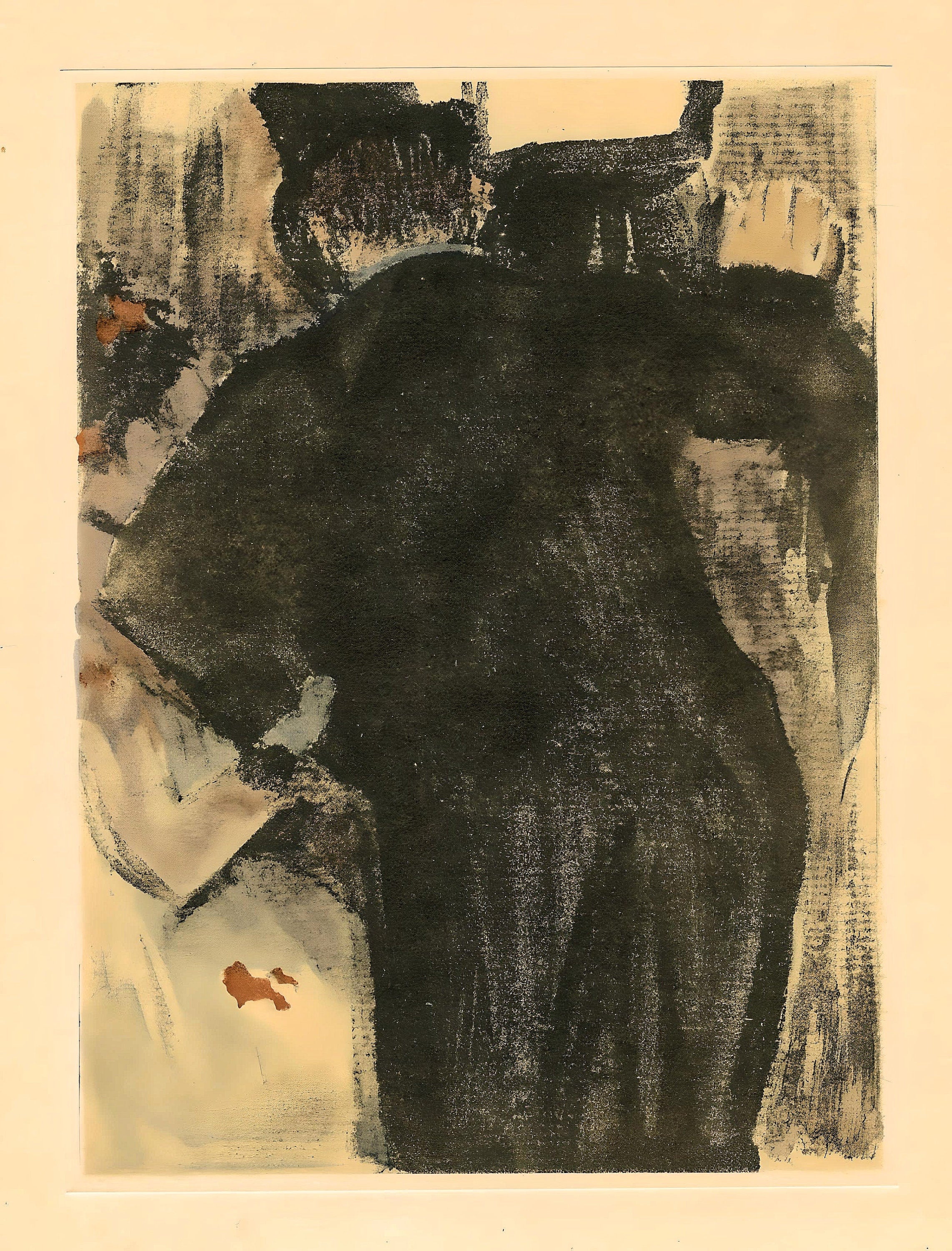 Edgar Degas, Famille Cardinal, E. Degas Monotypes, Limited Edition Monotype