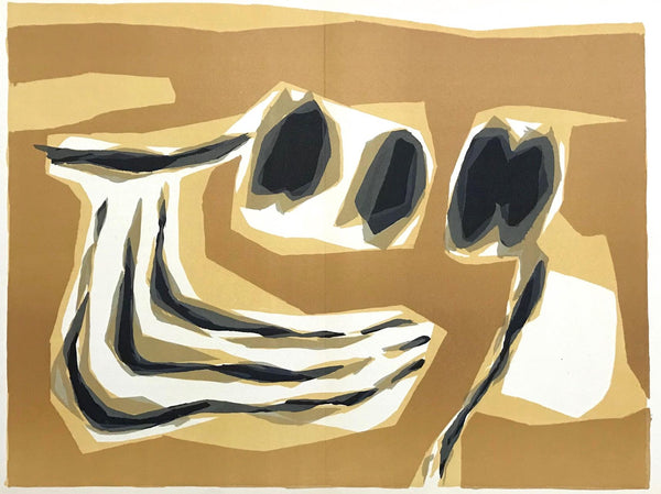 Raoul Ubac, Composition, Derrière le miroir, Limited Edition Lithograph