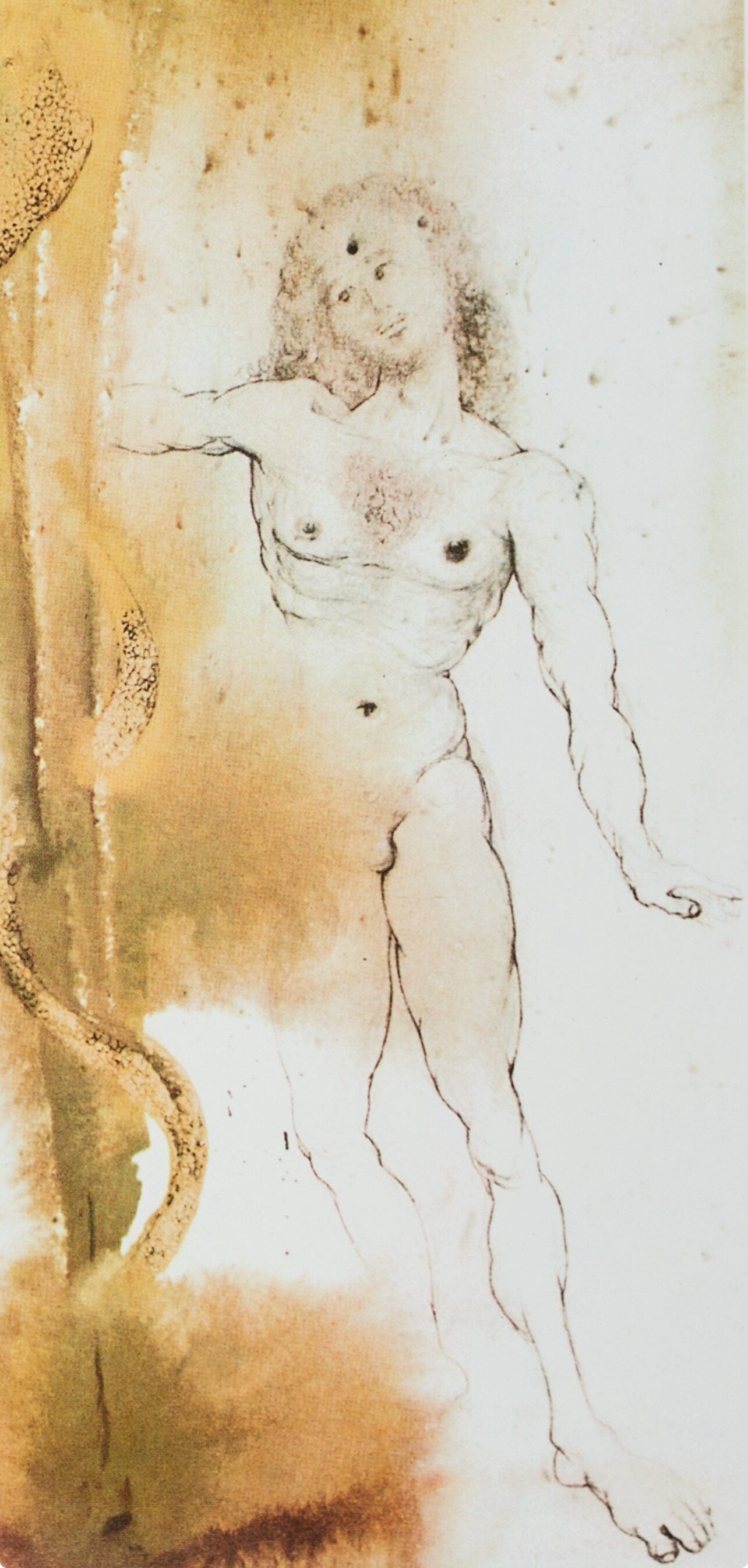 Salvador Dali, Composition (Michler/Löpsinger 1600; Field 69-3), Biblia Sacra, Limited Edition Lithograph