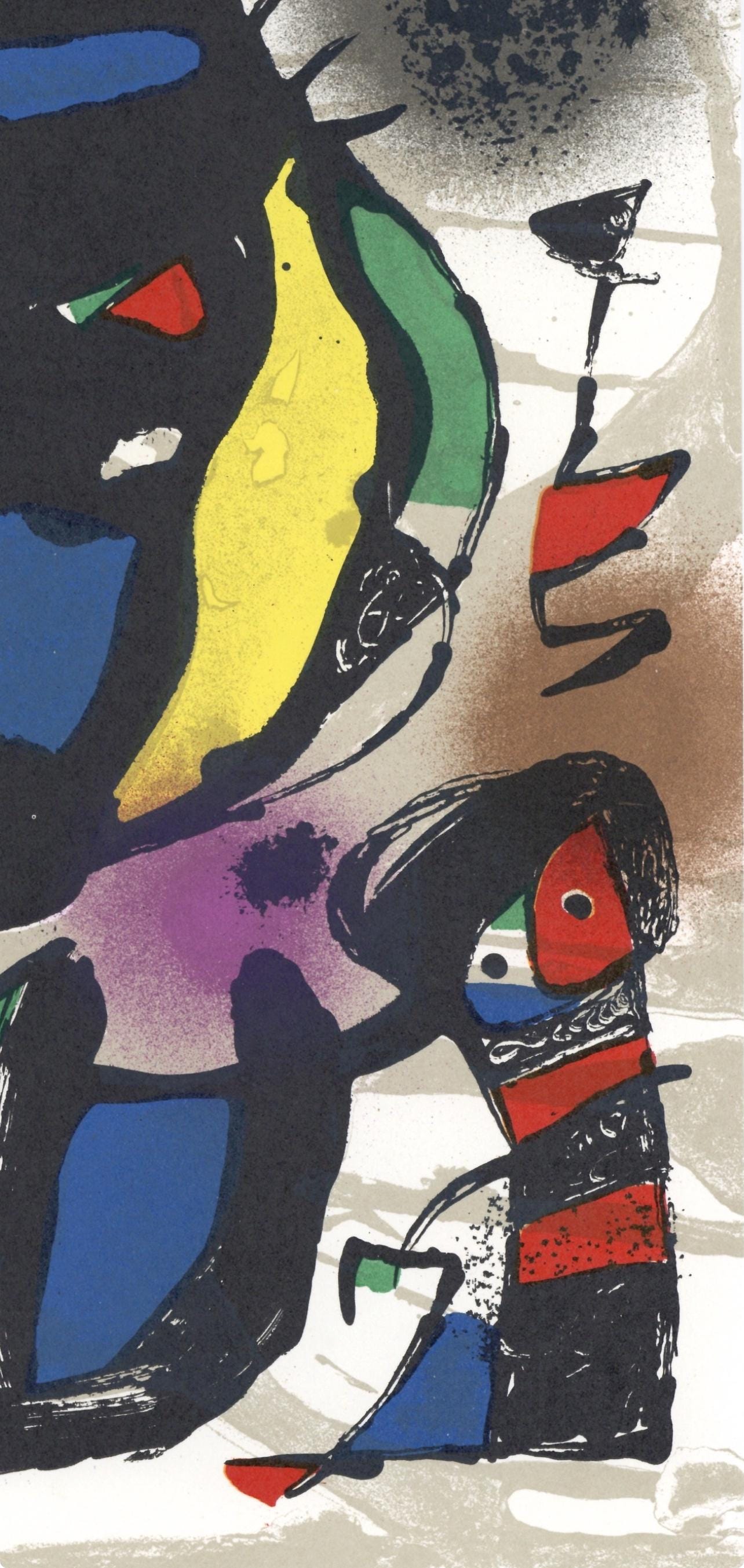 Joan Miró, Composition, (Cramer 249; Mourlot 1260), Joan Miró Lithographs, Limited Edition Lithograph