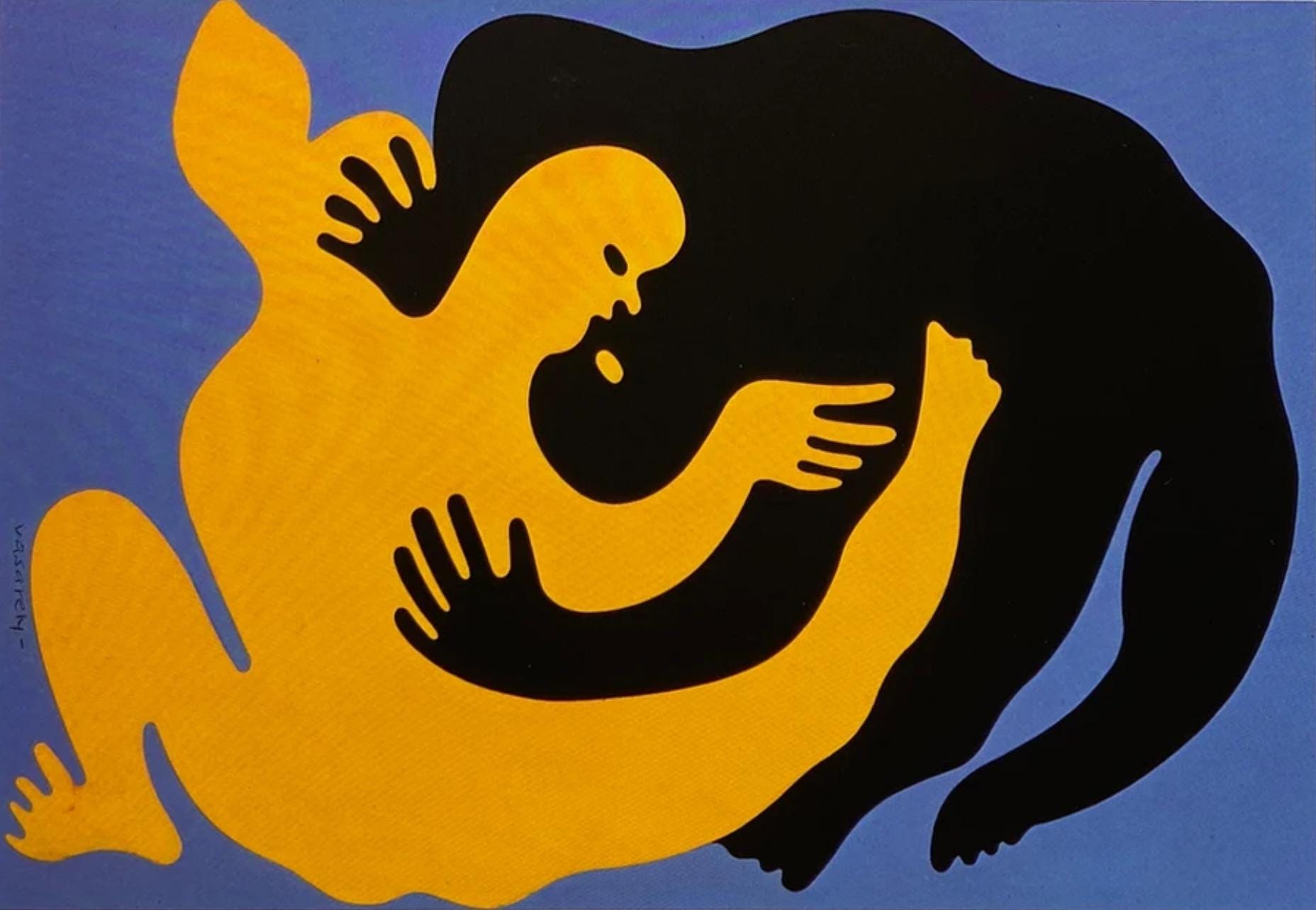 Victor Vasarely, Composition, Graphismes III, Limited Edition Héliogravure