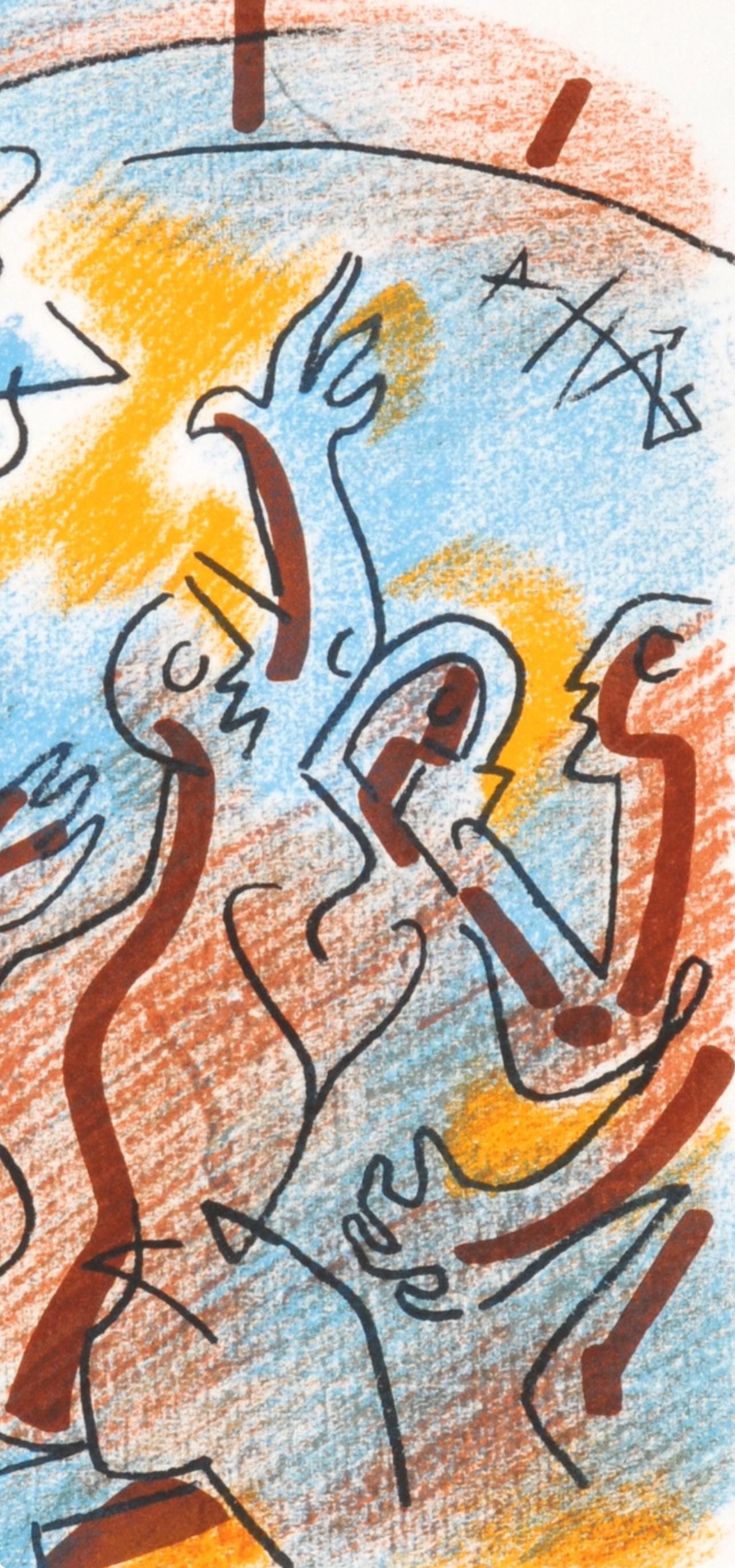 André Masson, Composition (Cramer 97), Une Étoile de Craie, Limited Edition Lithograph