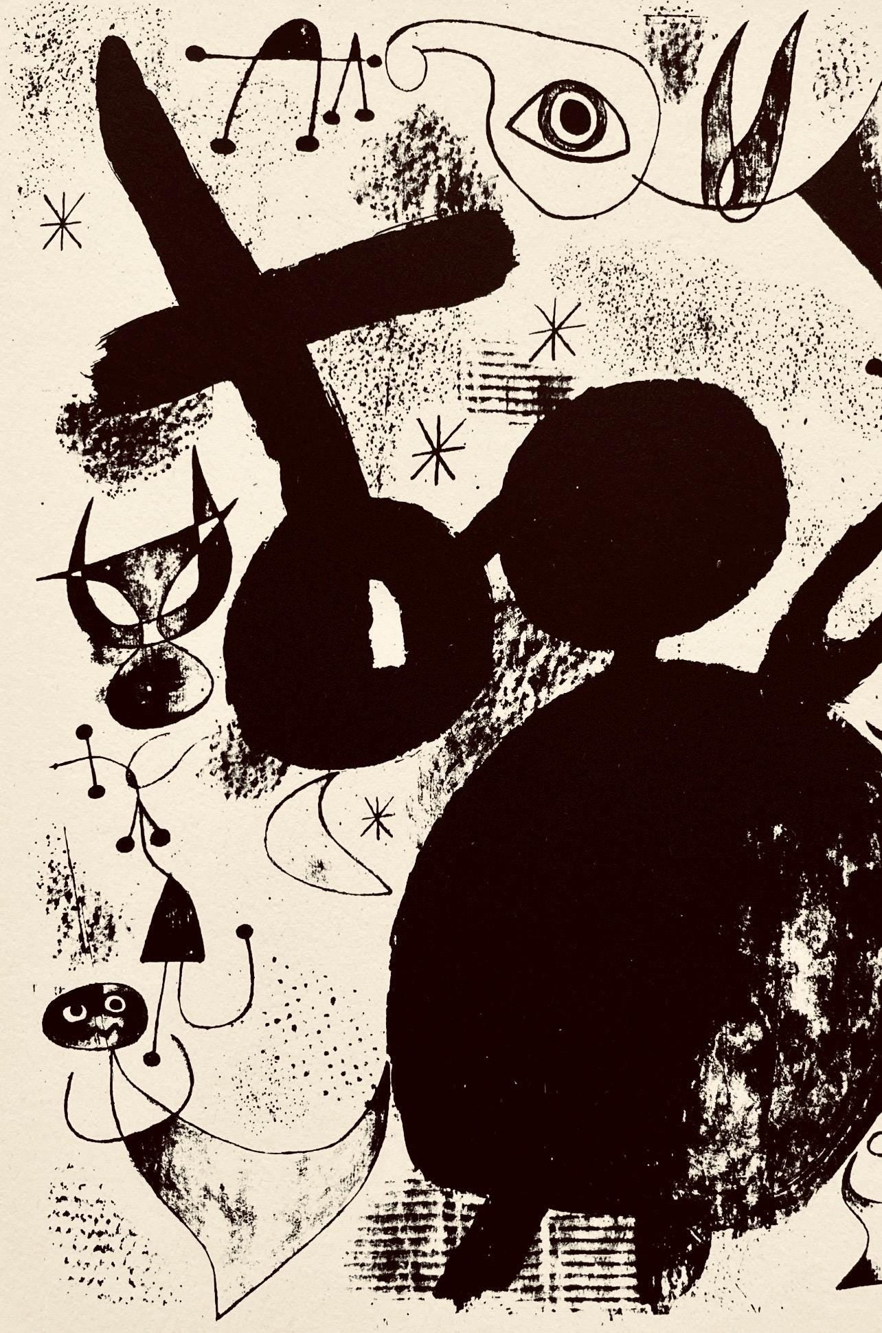 Joan Miró, Composition, The Prints of Joan Miro, Limited Edition Etching