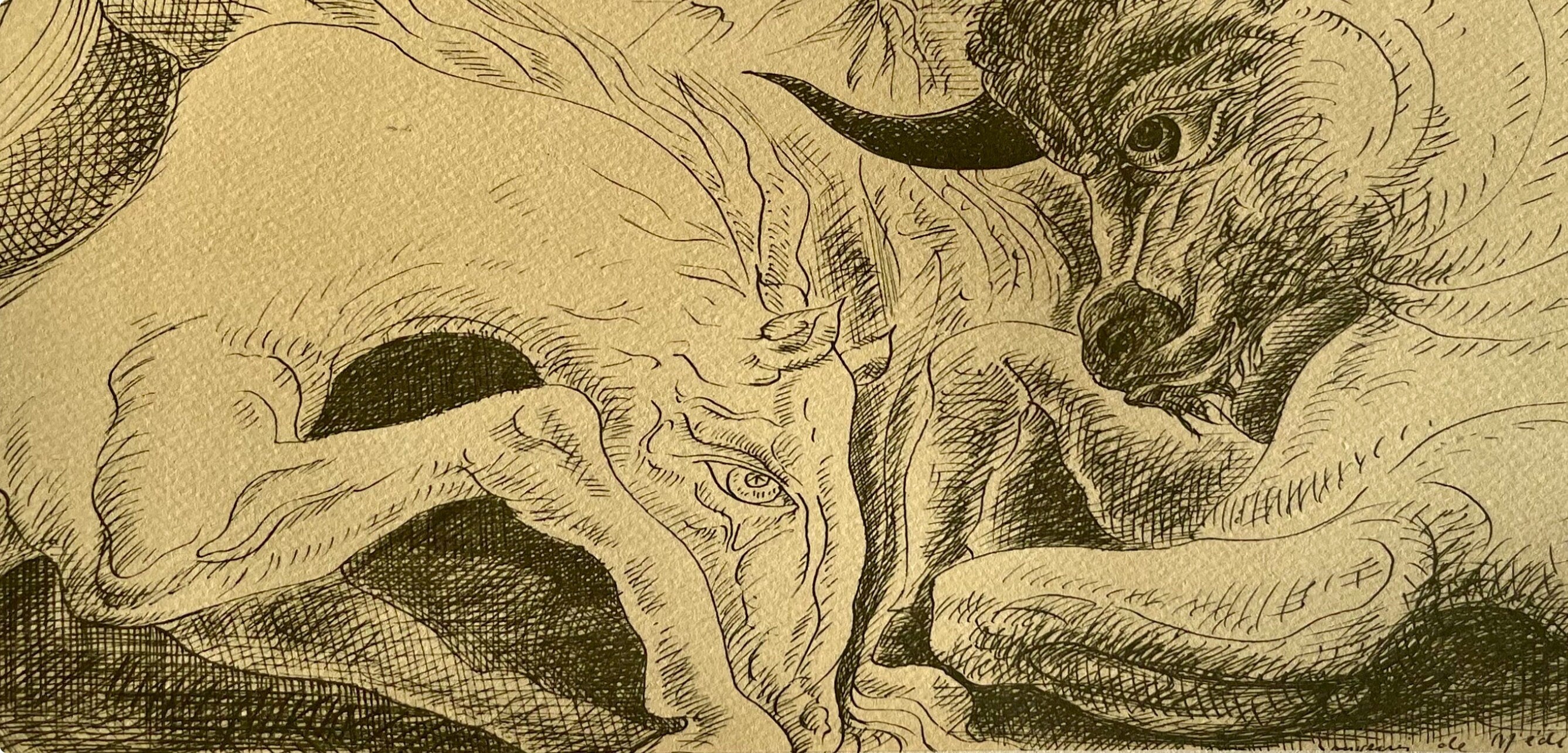 André Masson, Souvenir de Medinacelli, Masson Dessins, Limited Edition Lithograph