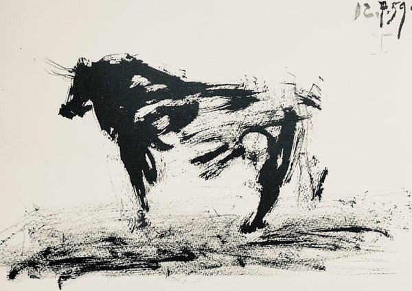 Pablo Picasso, Composition (Bloch 1276; Czwiklitzer 23), Toros y Toreros, Limited Edition Lithograph