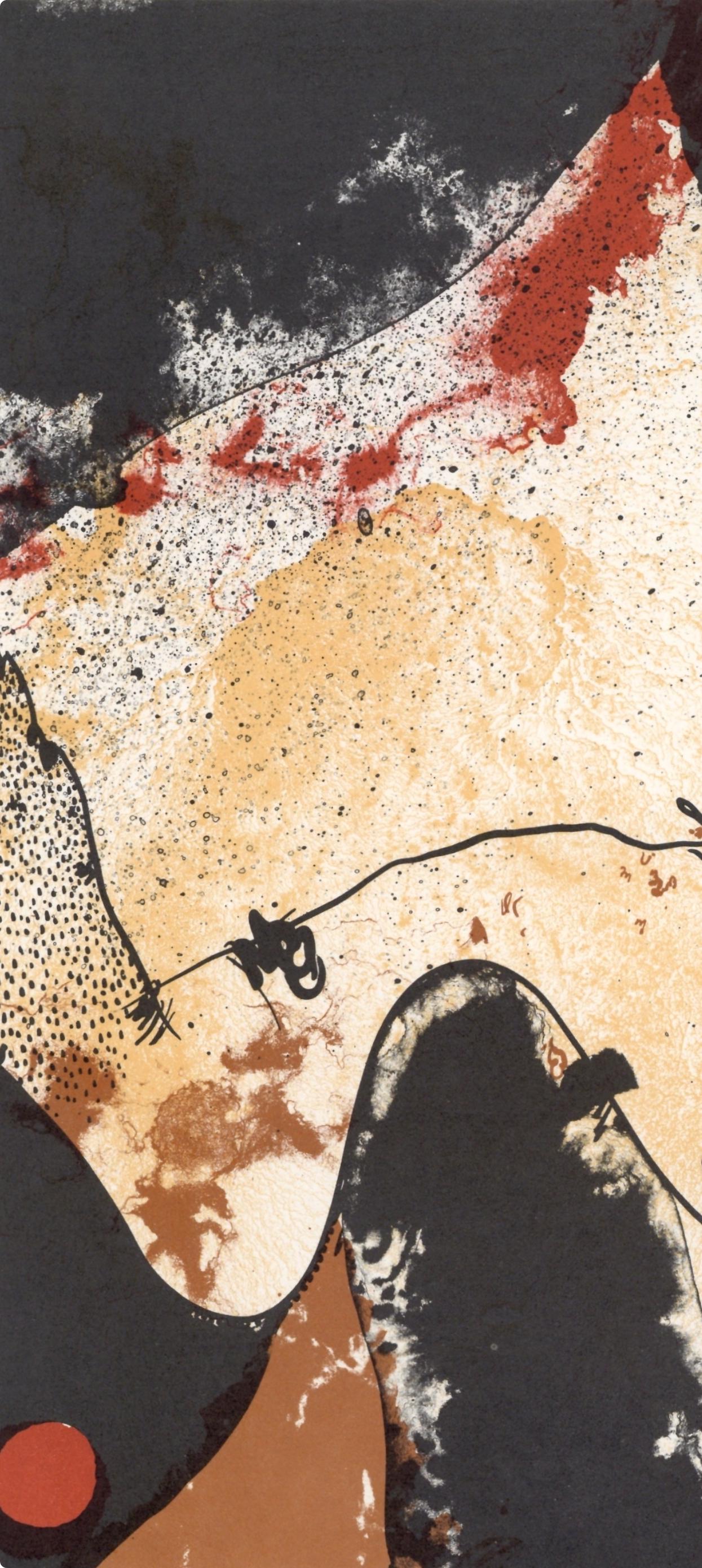 Josep Guinovart Bertrán, Composition, Ediciones Polígrafa, Redfern Gallery, Limited Edition Lithograph