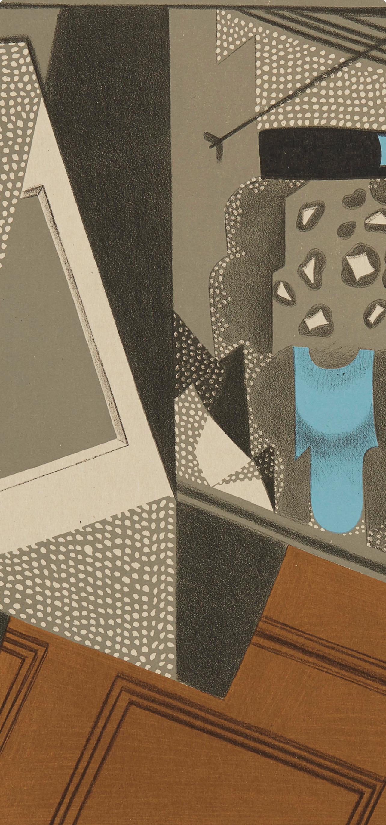 Juan Gris, Pot de fleurs (Kahnweiler 1969), Au Soleil du Plafond, Limited Edition Lithograph