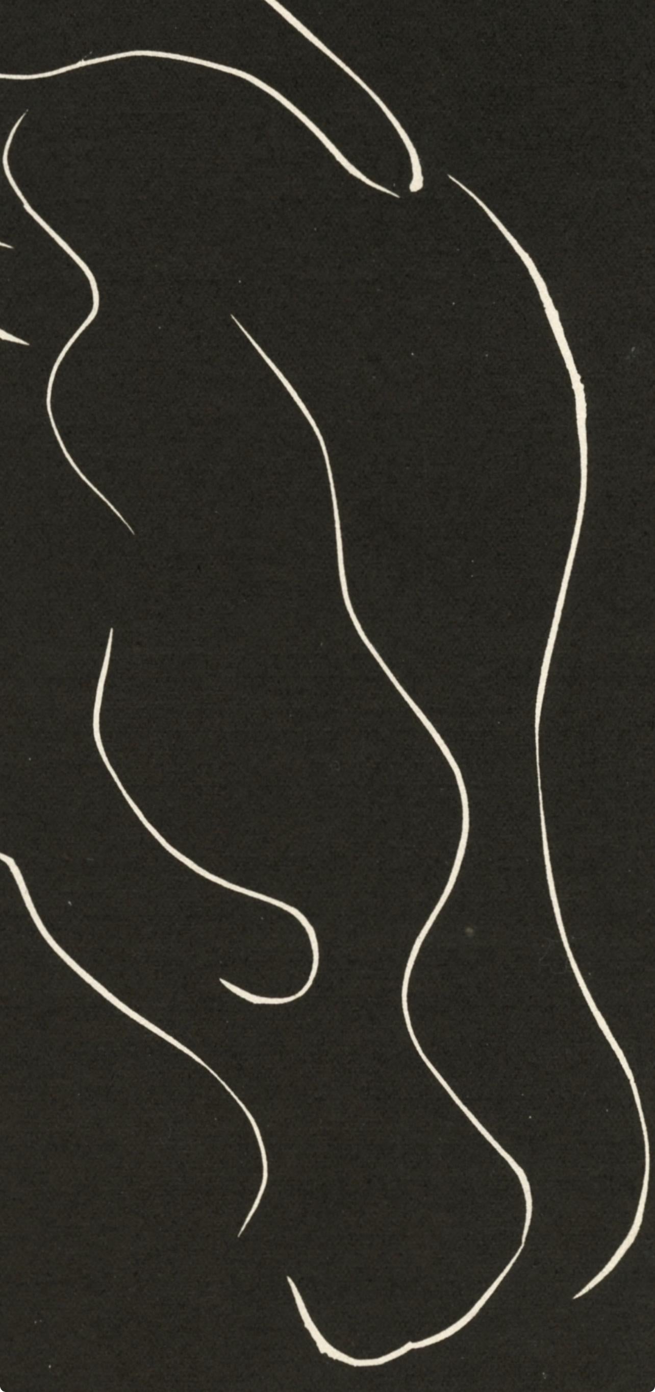 Henri Matisse, Composition (Duthuit No. 17), Pierre à feu, Les Miroirs profonds, Limited Edition Woodcut