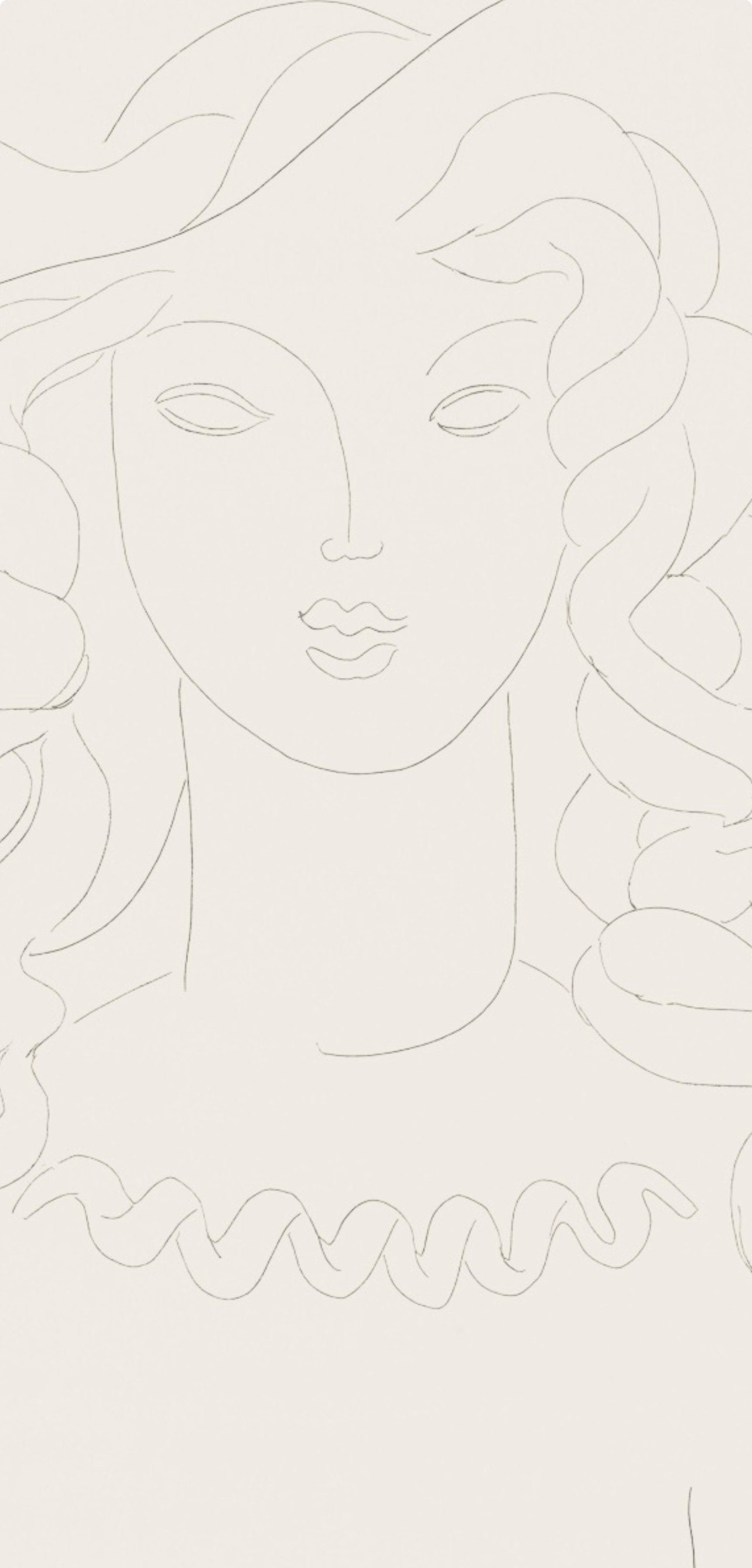Henri Matisse, Apparition, Poésies, Limited Edition Lithograph