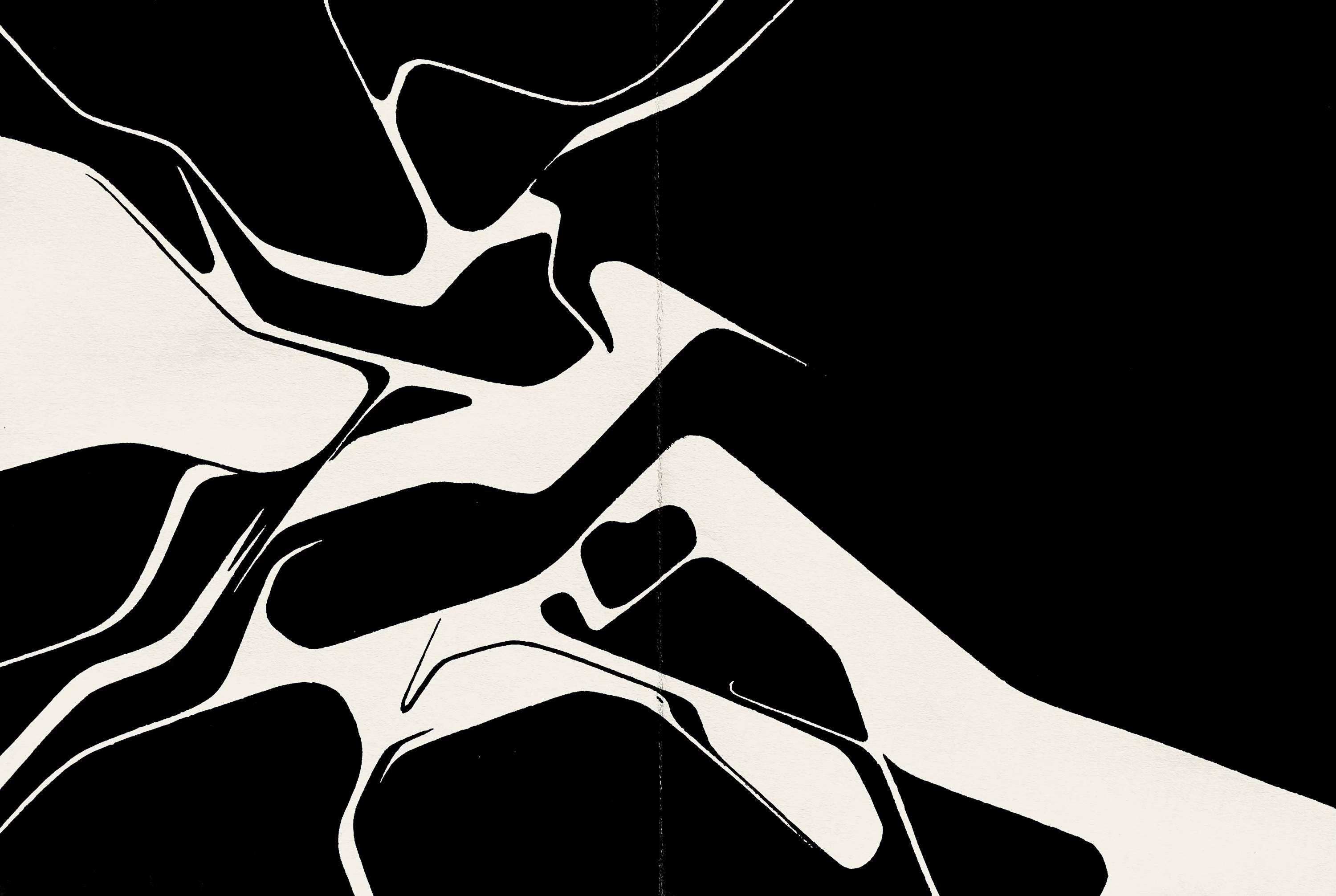 Pablo Palazuelo, Composition, Derrière le miroir, Limited Edition Lithograph
