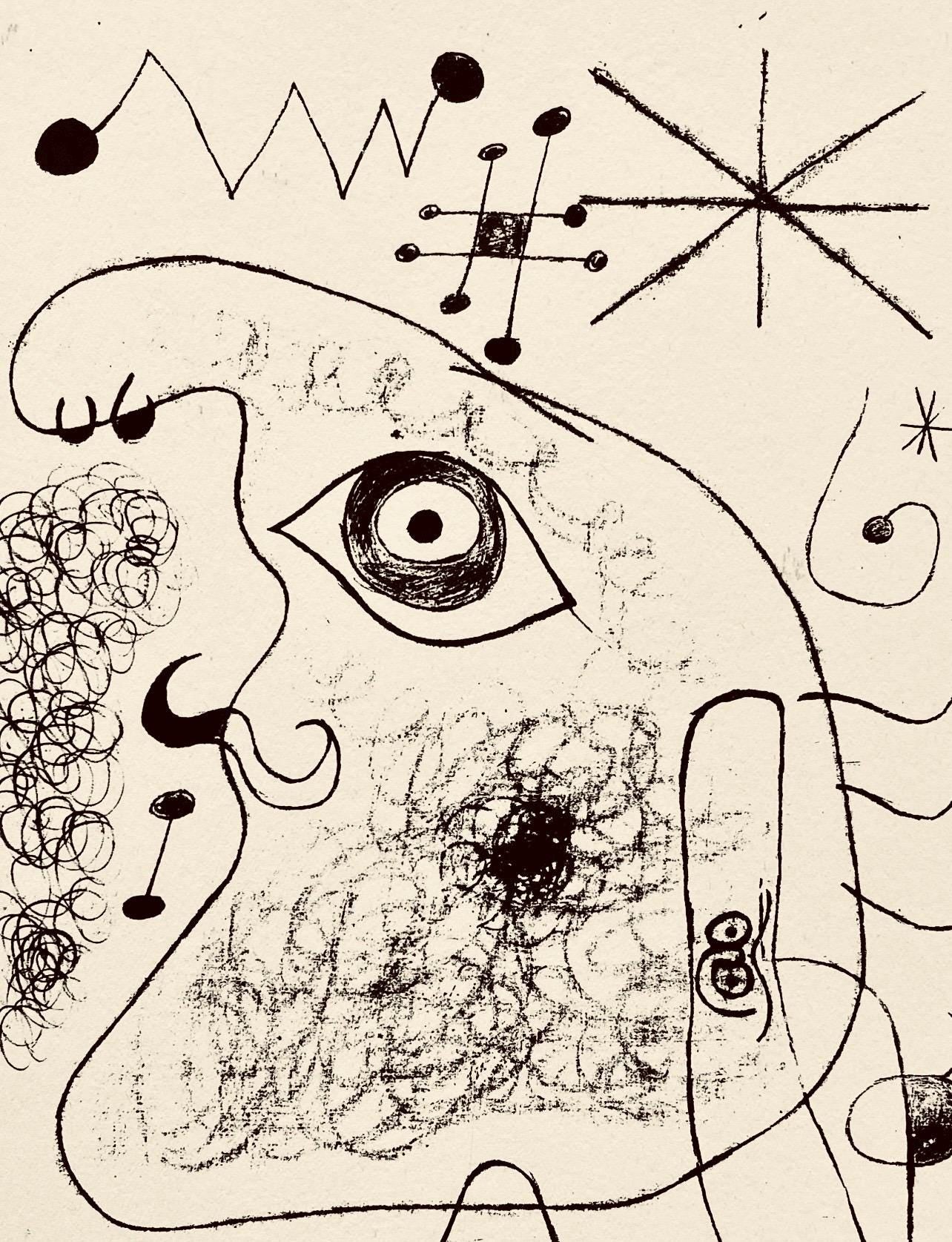 Joan Miró, Composition, The Prints of Joan Miro, Limited Edition Etching