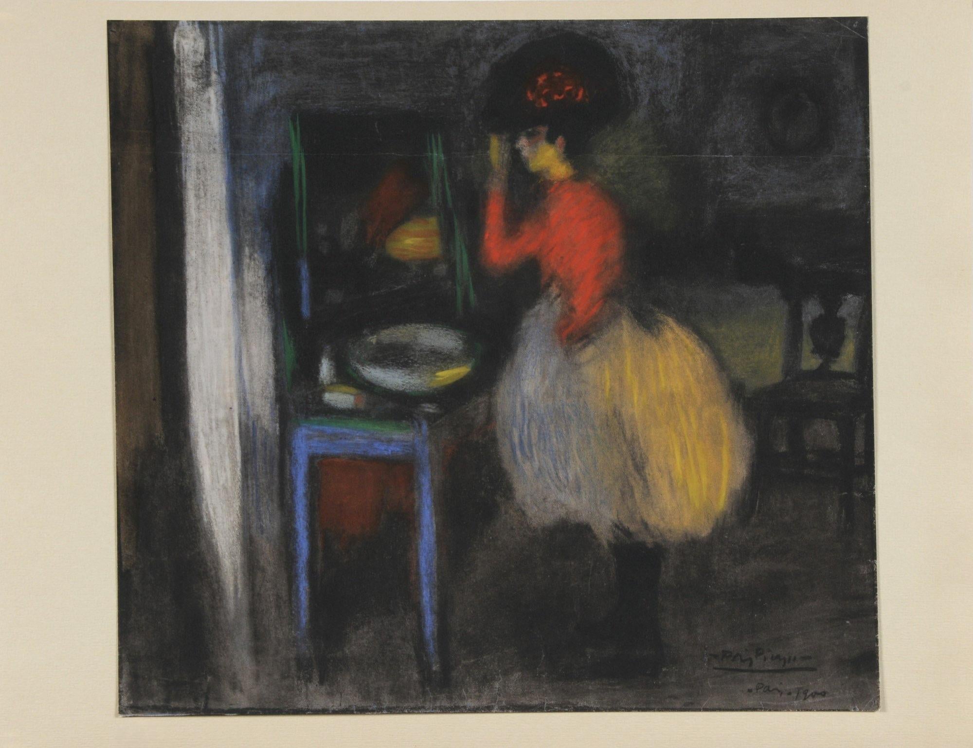 Pablo Picasso, Composition, Les Bleus de Barcelone, Limited Edition Lithograph
