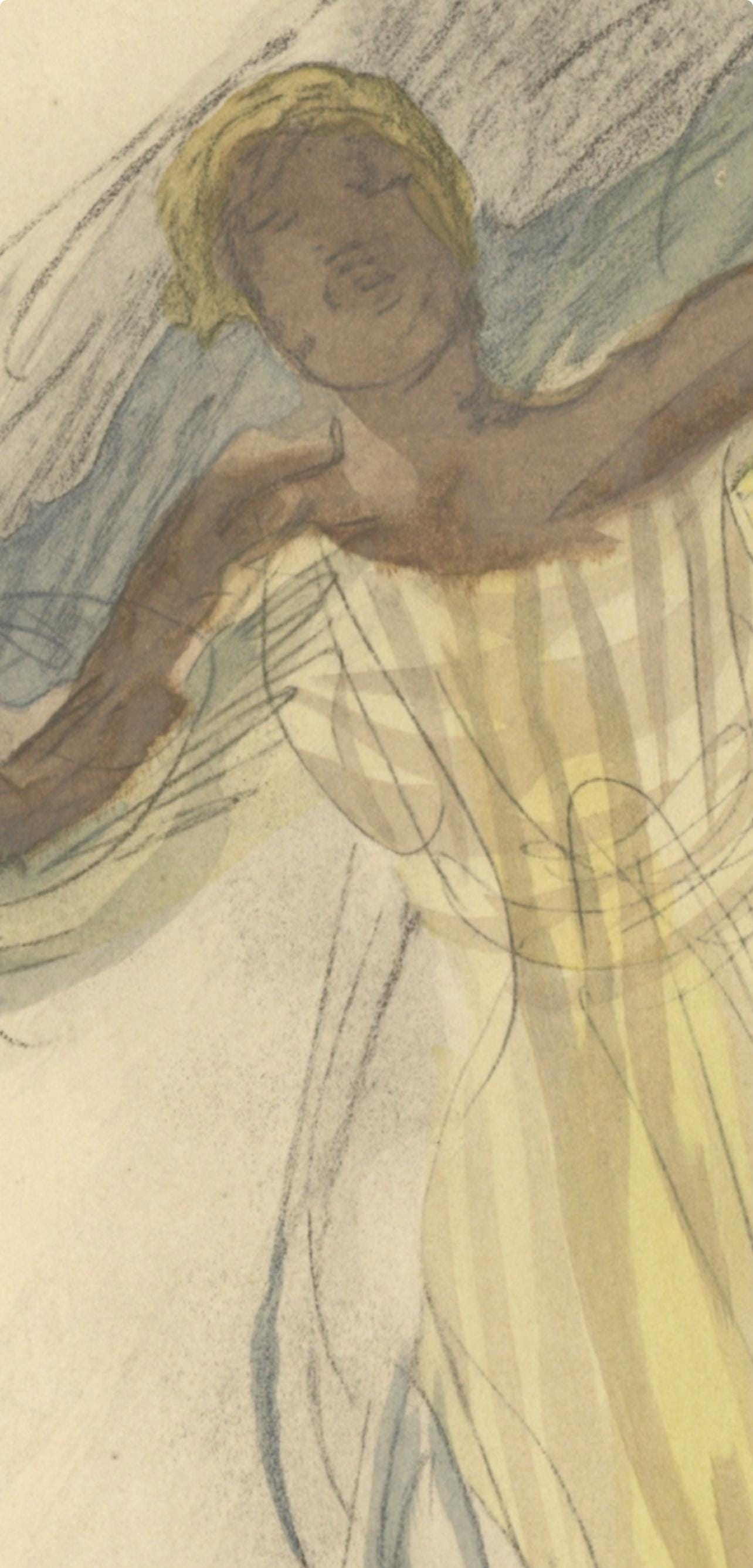 Auguste Rodin, Composition, La Varende, Rodin, Limited Edition Lithograph