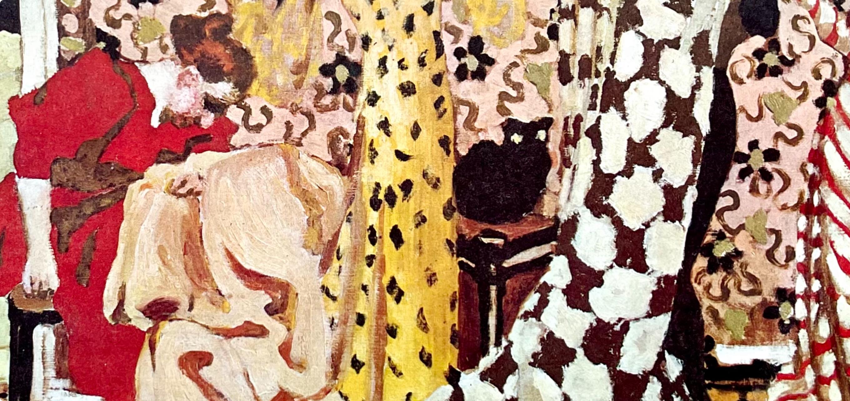 Édouard Vuillard, Composition, Derrière le miroir, Limited Edition Lithograph