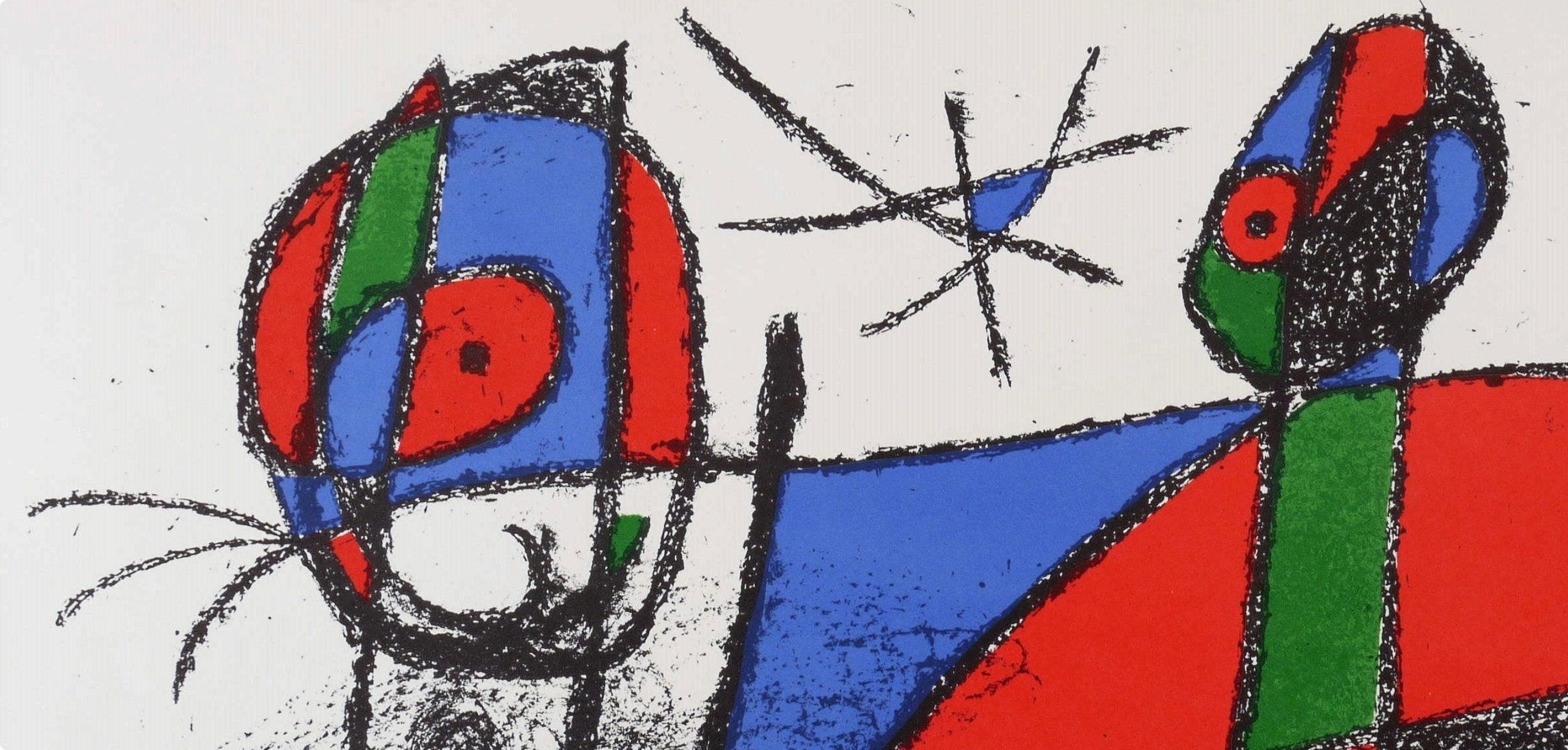 Joan Miró, Composition, (Cramer 198; Mourlot 1042), Joan Miró Lithographs, Limited Edition Lithograph