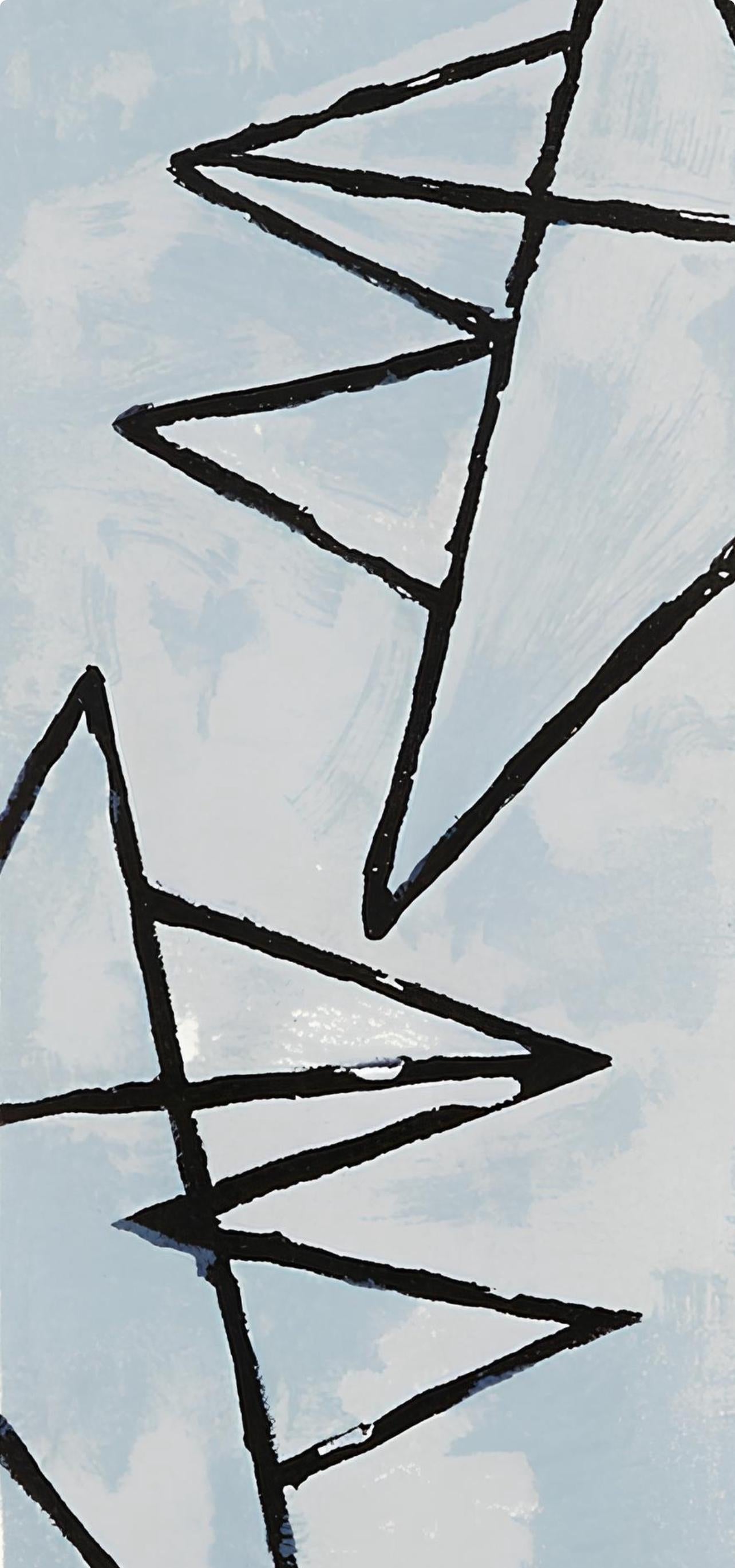 Georges Braque, Ciel gris I (Maeght 1032), Derrière le miroir, Limited Edition Lithograph