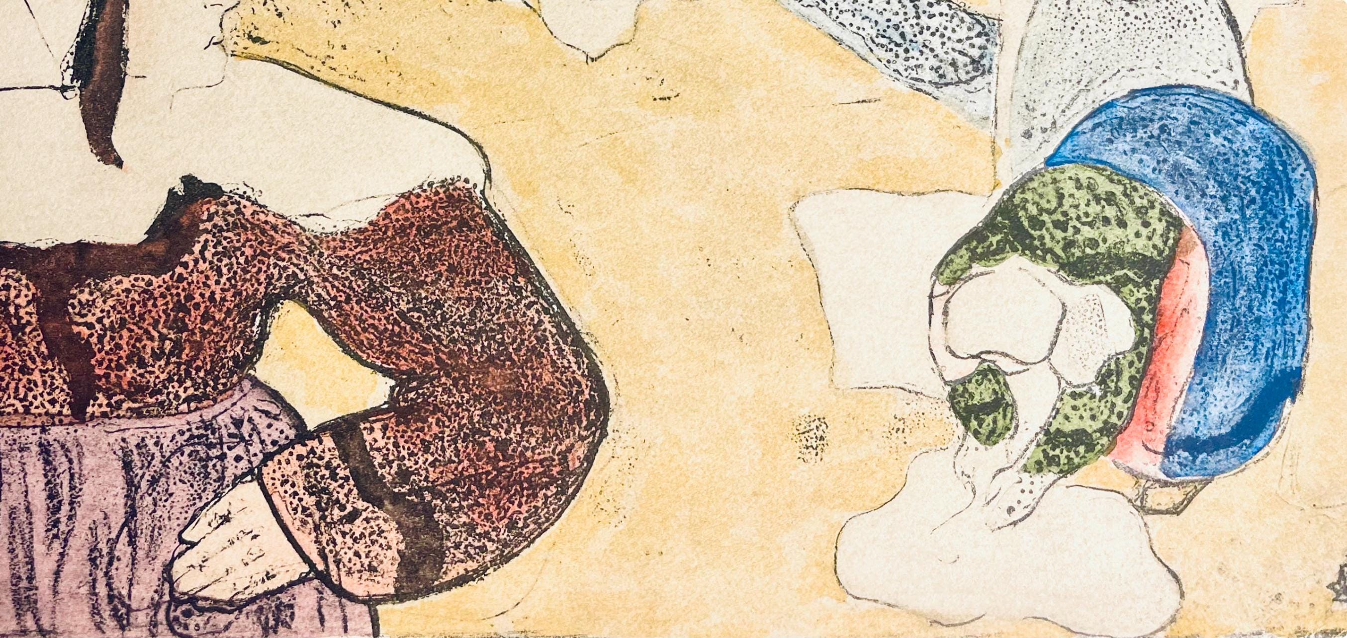 Émile Bernard, Composition, Éloge de Émile Bernard, Limited Edition Woodcut