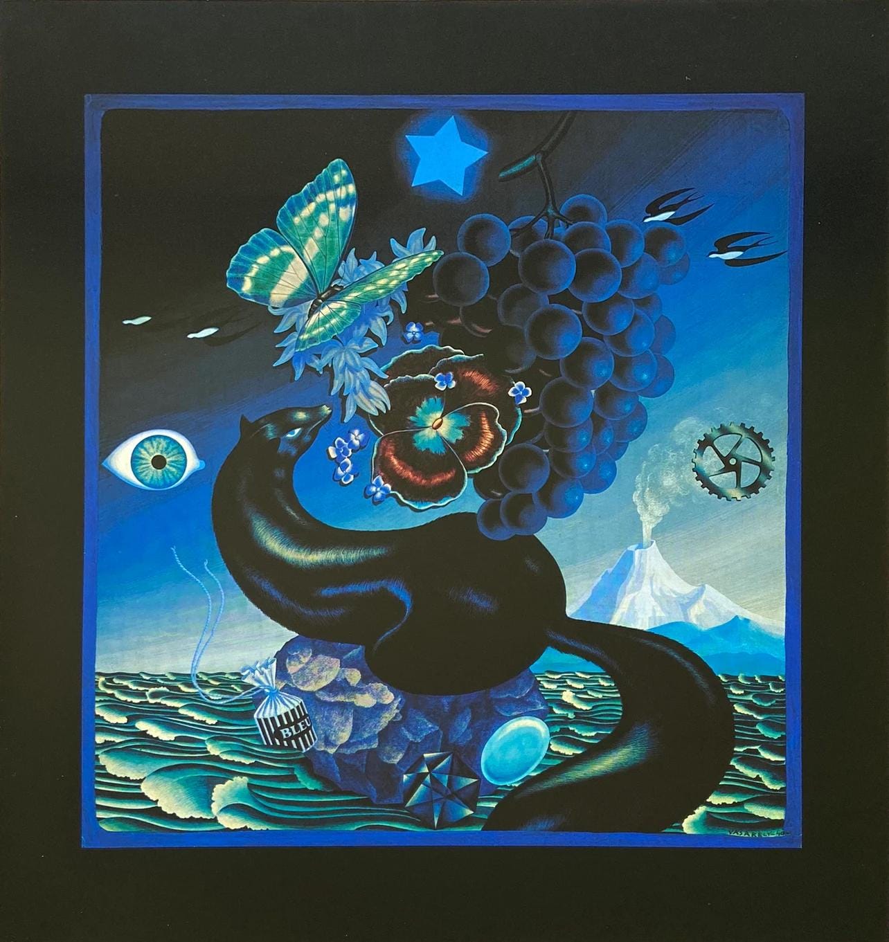 Victor Vasarely, Composition, Graphismes II, Limited Edition Héliogravure