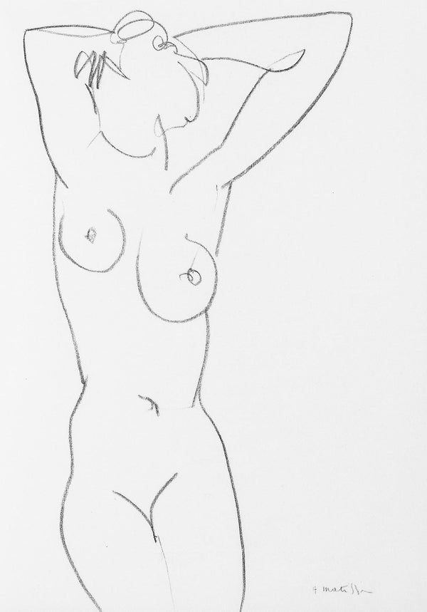Henri Matisse, Composition, Derrière le miroir, Limited Edition Lithograph